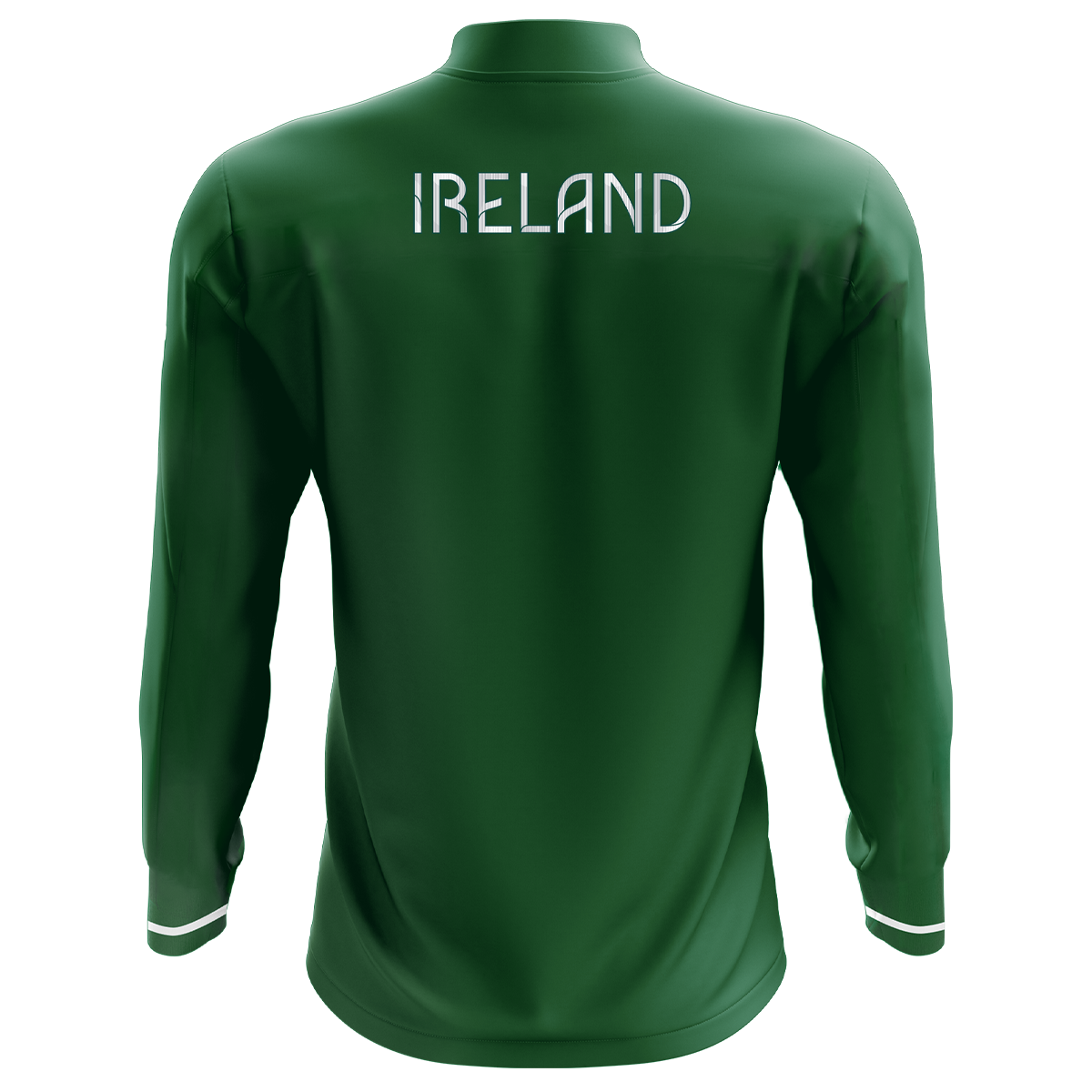 Mc Keever Paralympics Ireland Village Wear Lightweight 1/2 Zip Top - Adult - Green
