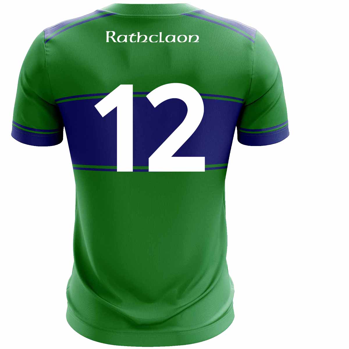 Mc Keever Rathcline GAA Numbered Playing Jersey - Adult - Green