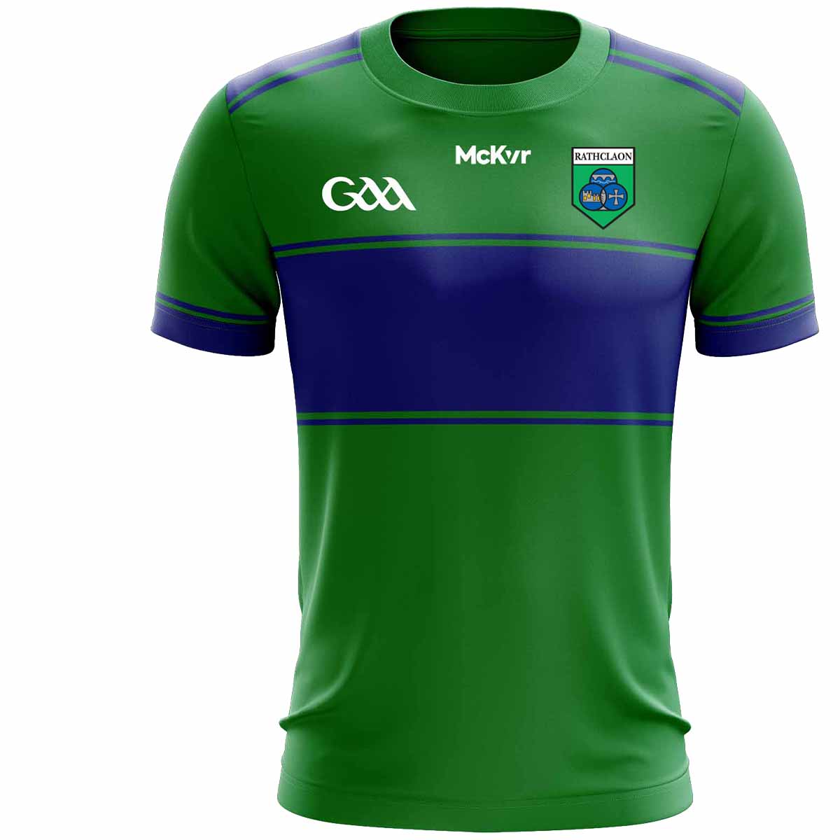 McKvr Rathcline GAA Playing Jersey - Adult - Green Player Fit