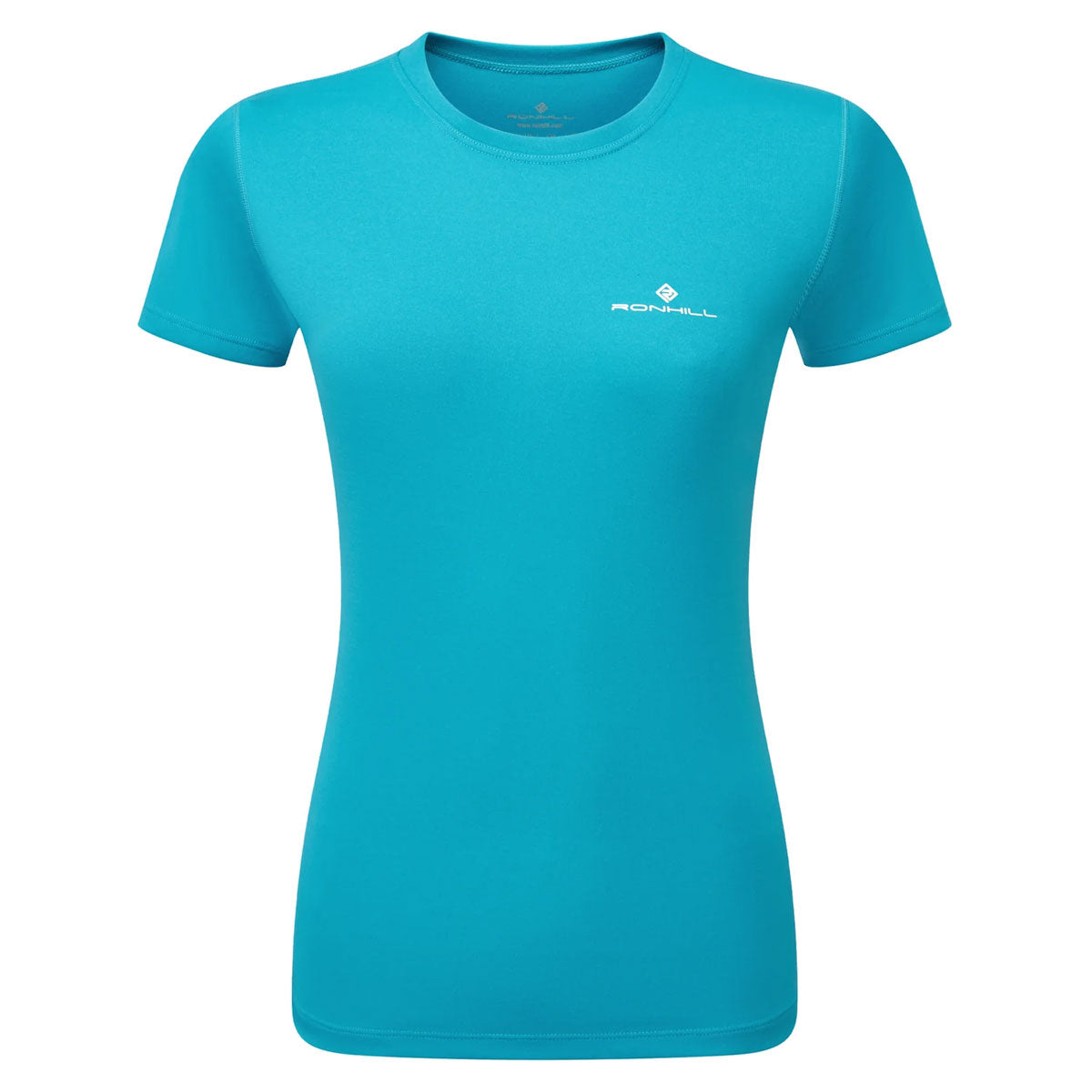 Ronhill Core Short Sleeve Running Tee - Womens - Azure/Bright White