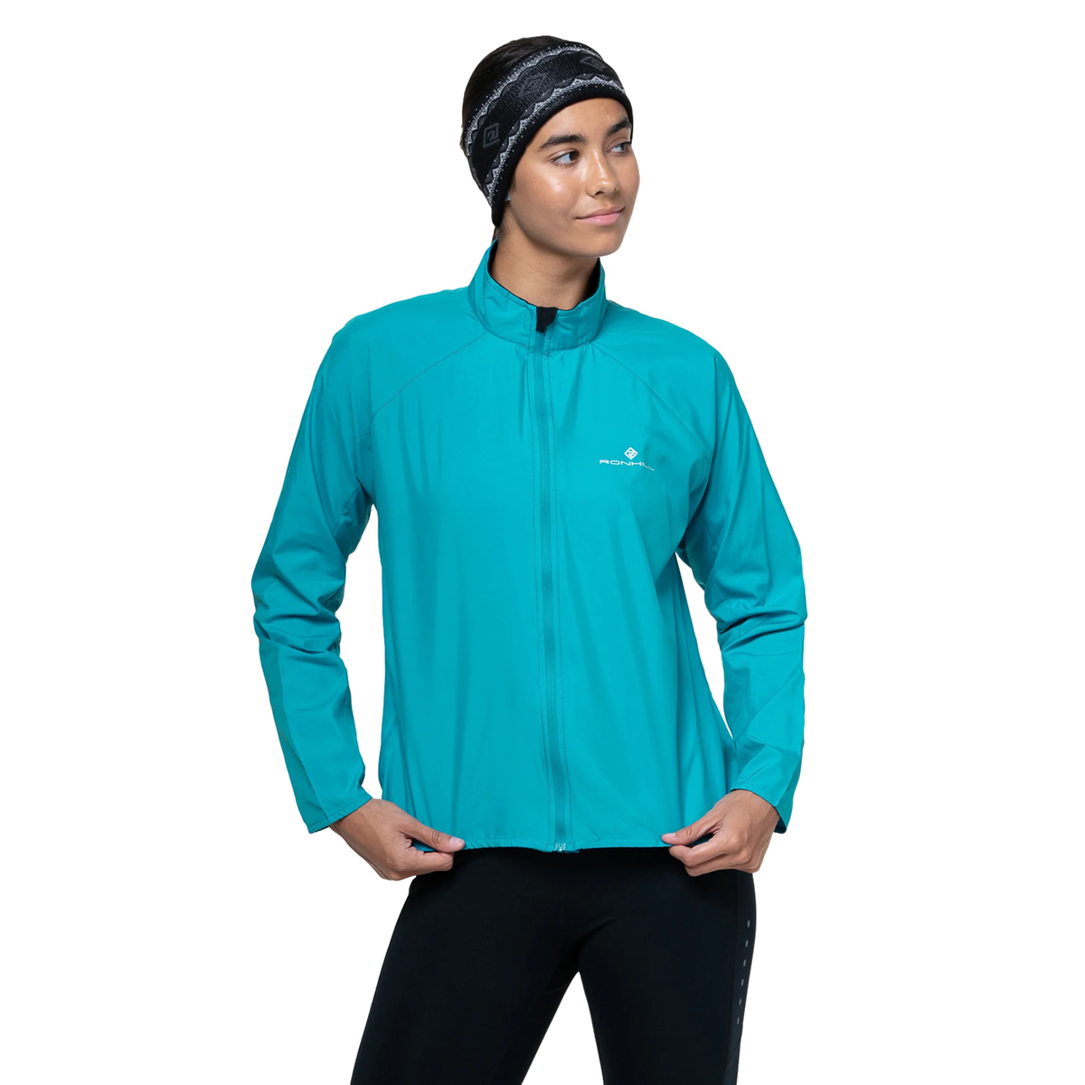 Ronhill Core Jacket - Womens - Azure/Bright White