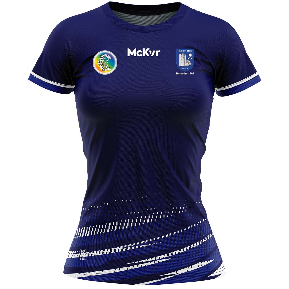 Mc Keever Round Towers Camogie Lusk Training Jersey - Womens - Navy