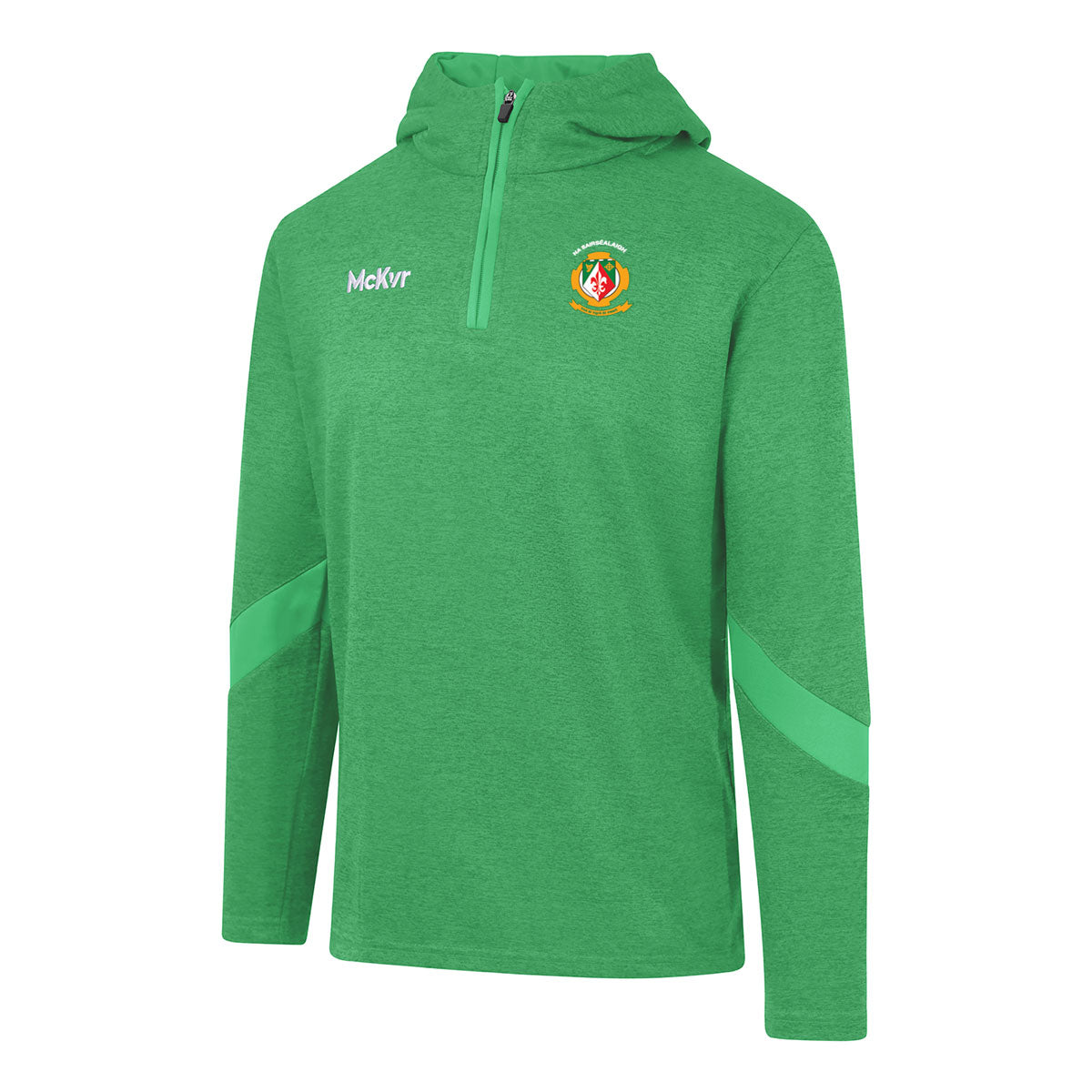 Mc Keever Sarsfields GAA Core 22 1/4 Zip Hoodie - Youth - Green