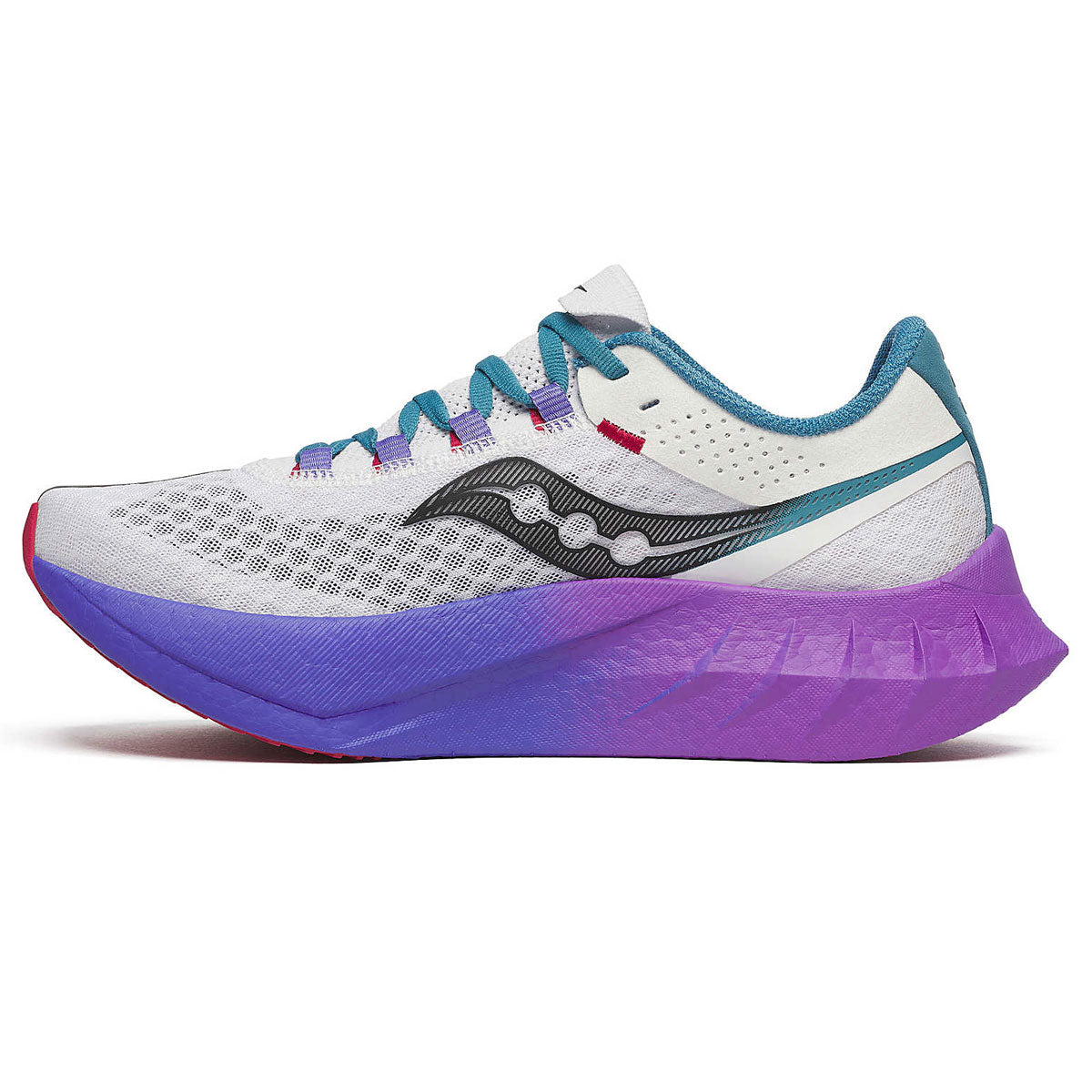 Saucony Endorphin Pro 4 Running Shoes - Womens - White/Shadow