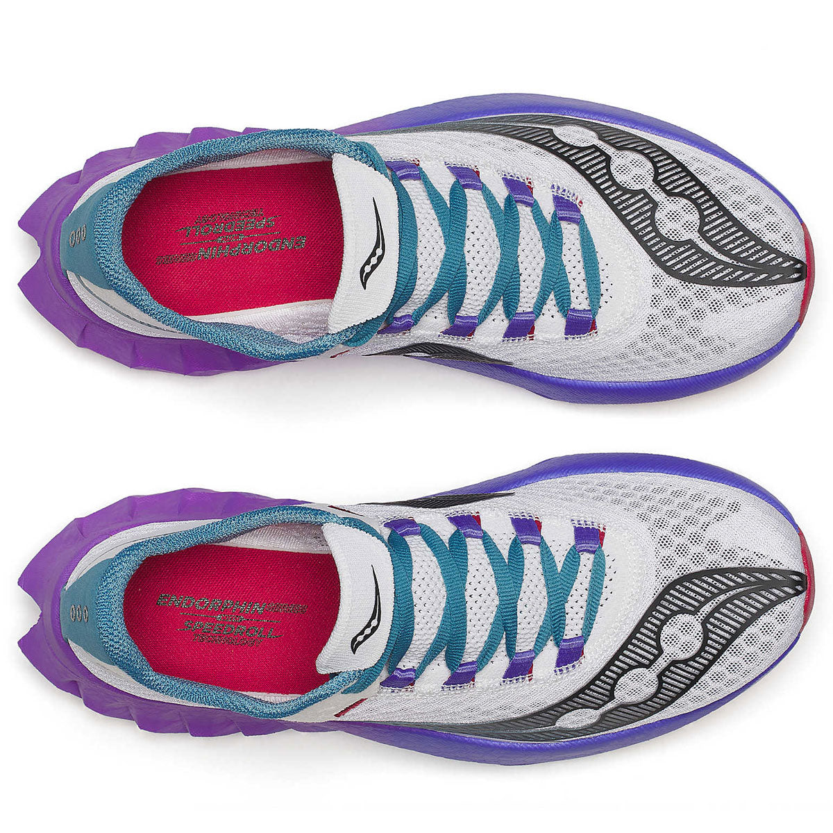 Saucony Endorphin Pro 4 Running Shoes - Womens - White/Shadow