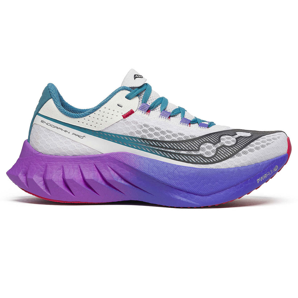Saucony Endorphin Pro 4 Running Shoes - Womens - White/Shadow