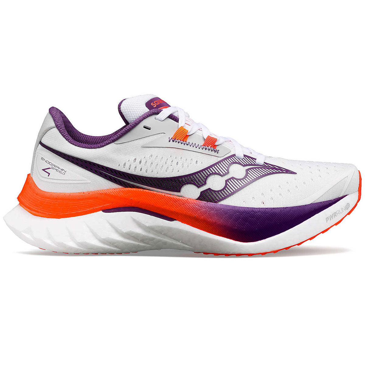 Saucony Endorphin Speed 4 Running Shoes - Womens - White/Violet