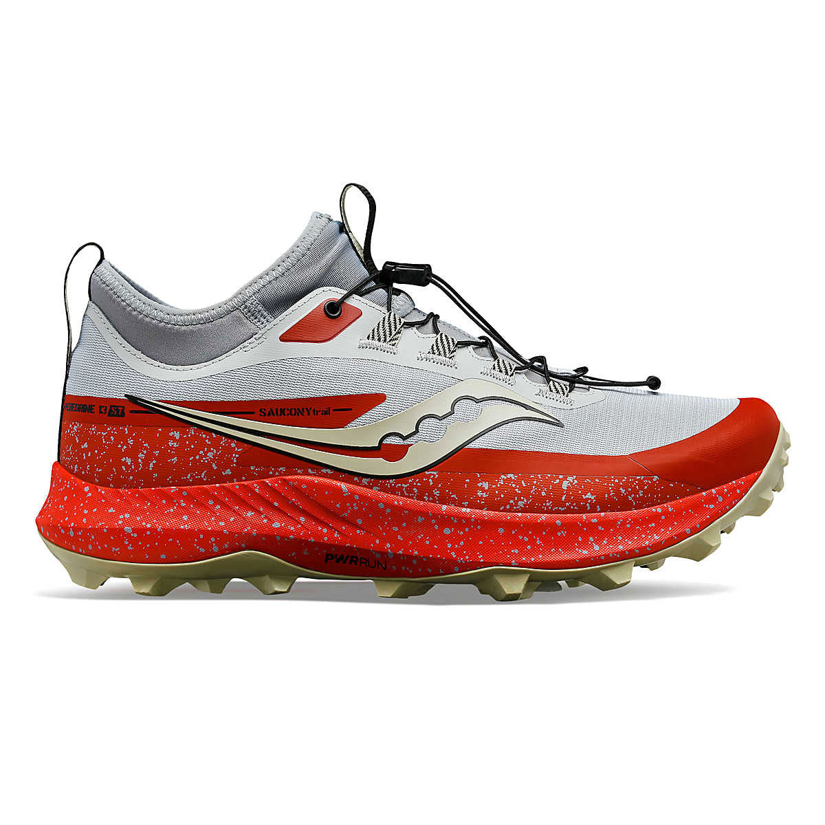 Saucony Peregrine 13 ST Trail Running Shoes - Mens - Cloud Paprika