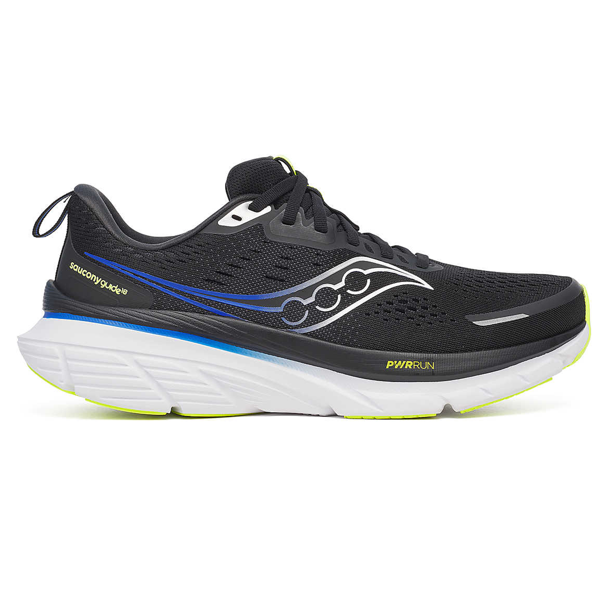 Saucony Guide 18 Running Shoes - Mens - Black/Lapis
