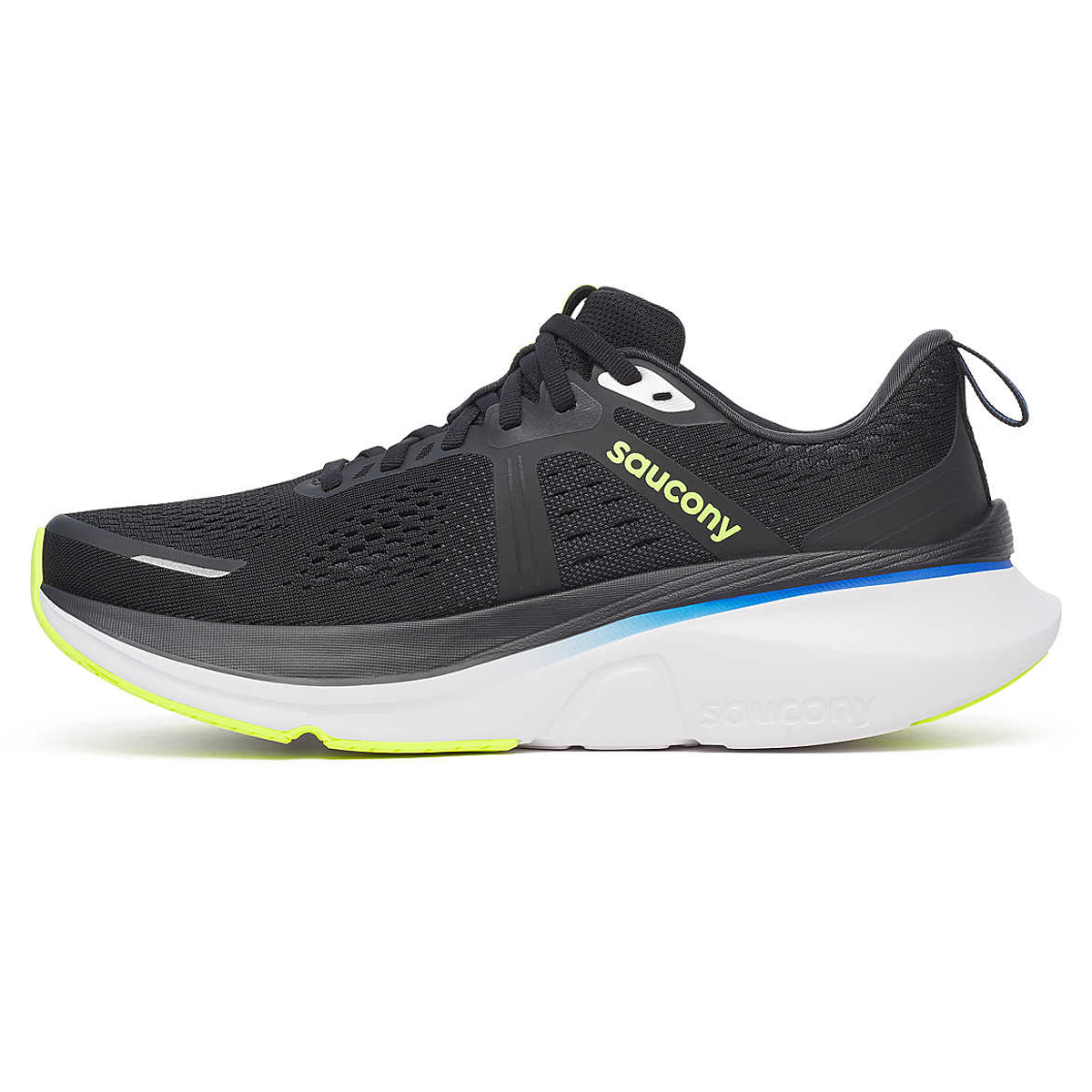 Saucony Guide 18 Running Shoes - Mens - Black/Lapis