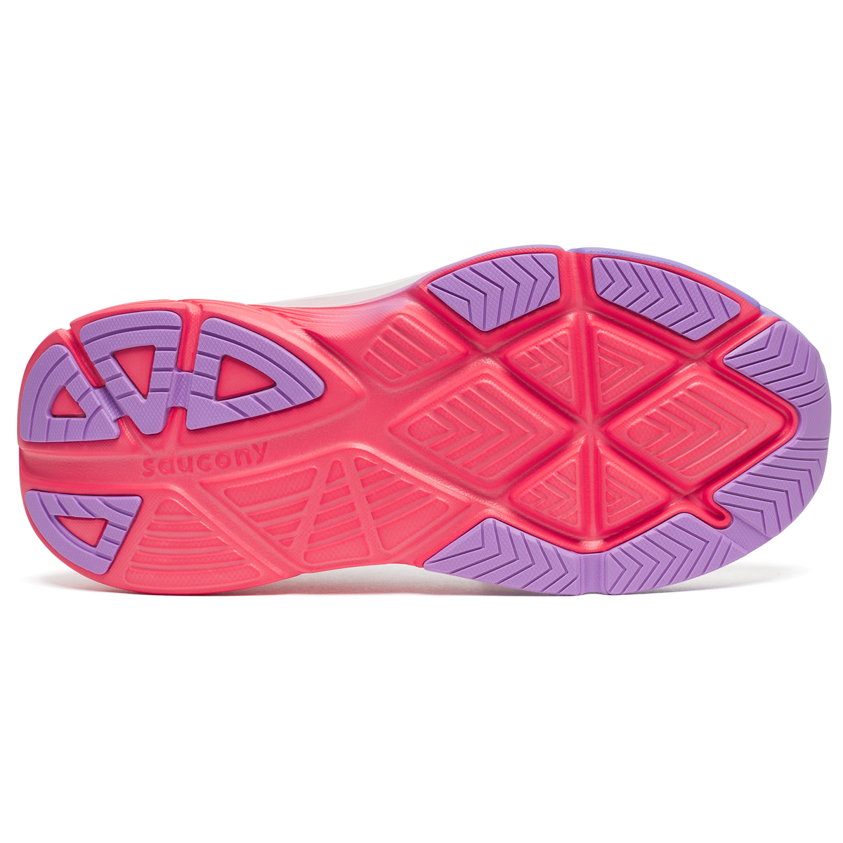 Saucony Guide 18 Running Shoes - Womens - White/Crocus