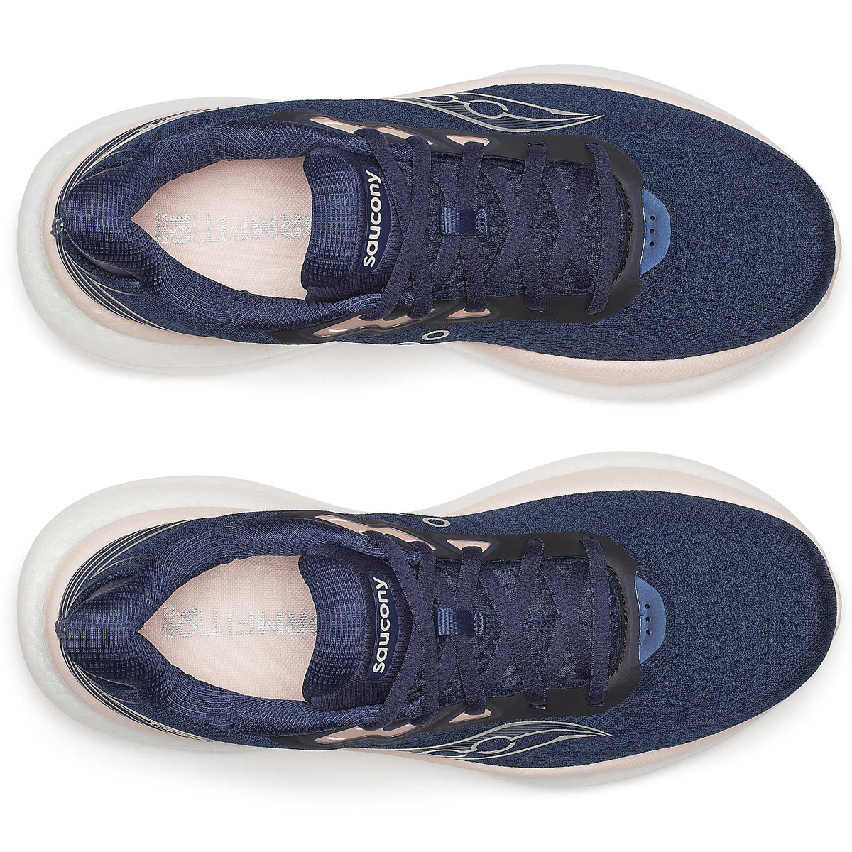 Saucony Triumph 23 Running Shoes - Womens - Navy/Cameo