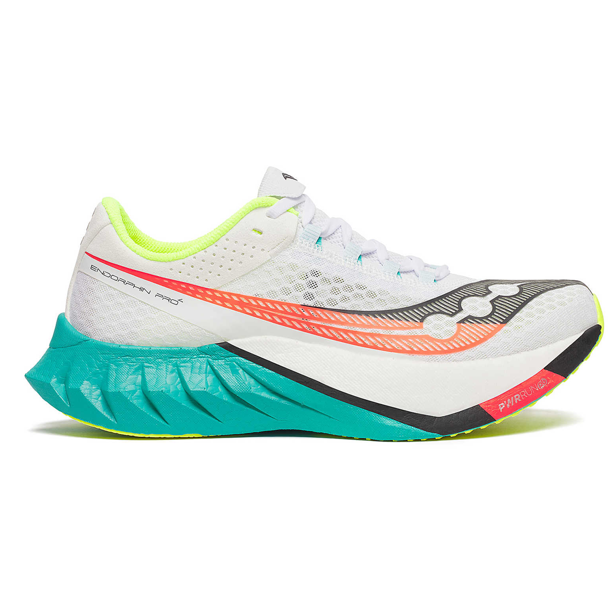 Saucony Endorphin Pro 4 Running Shoes - Mens - White/Mutant