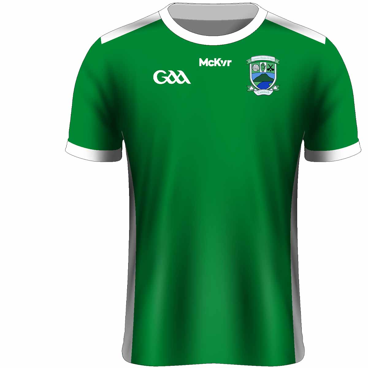 McKvr Shane O'Neills Camlough GAA Playing Jersey - Adult - Green Player Fit
