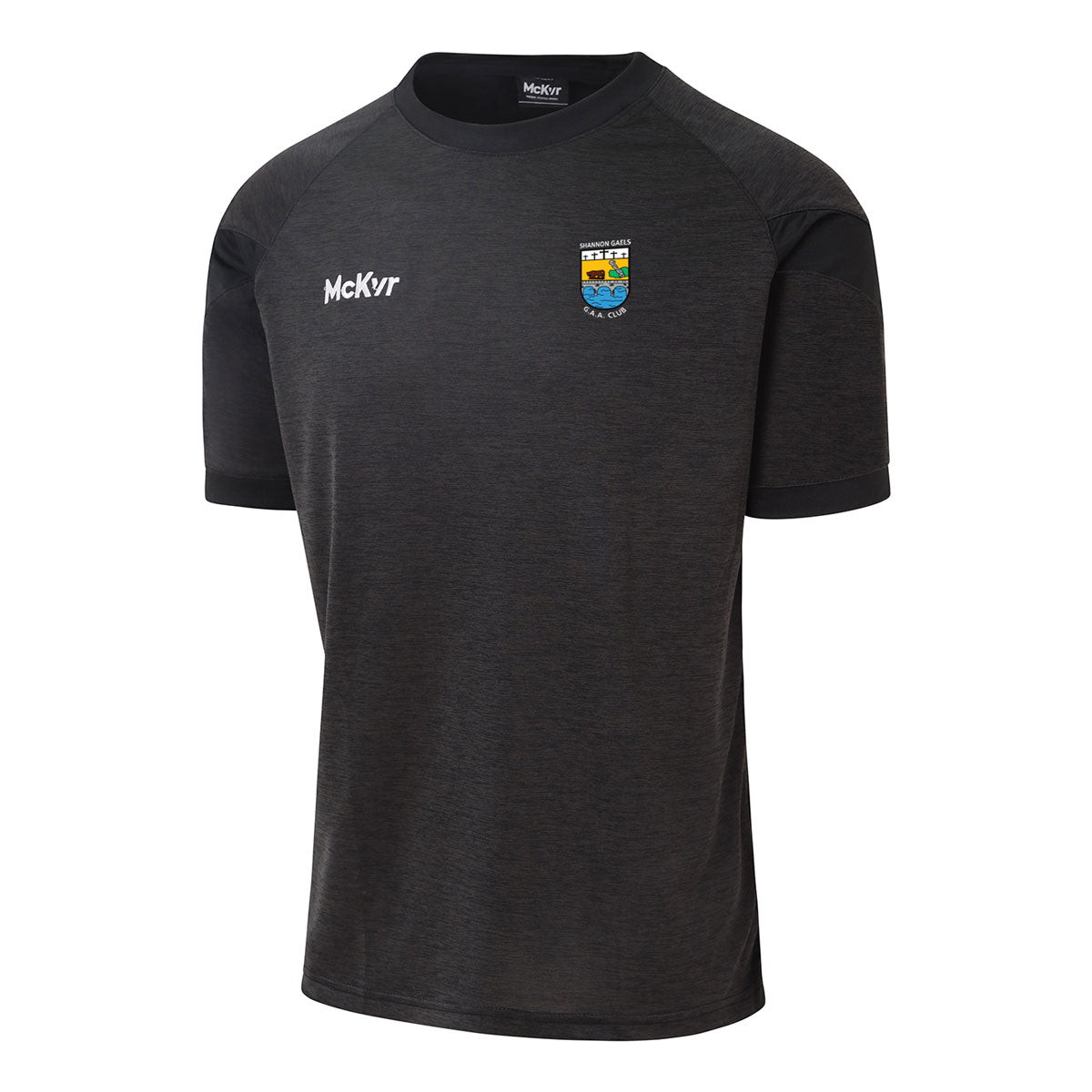 Mc Keever Shannon Gaels GAA Core 22 T-Shirt - Youth - Black