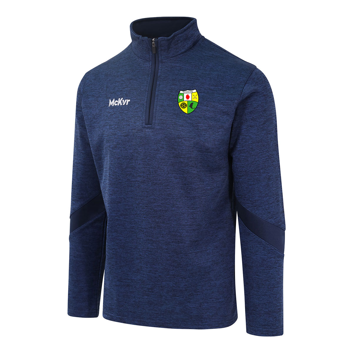 Mc Keever Shercock GFC Core 22 1/4 Zip Top - Youth - Navy