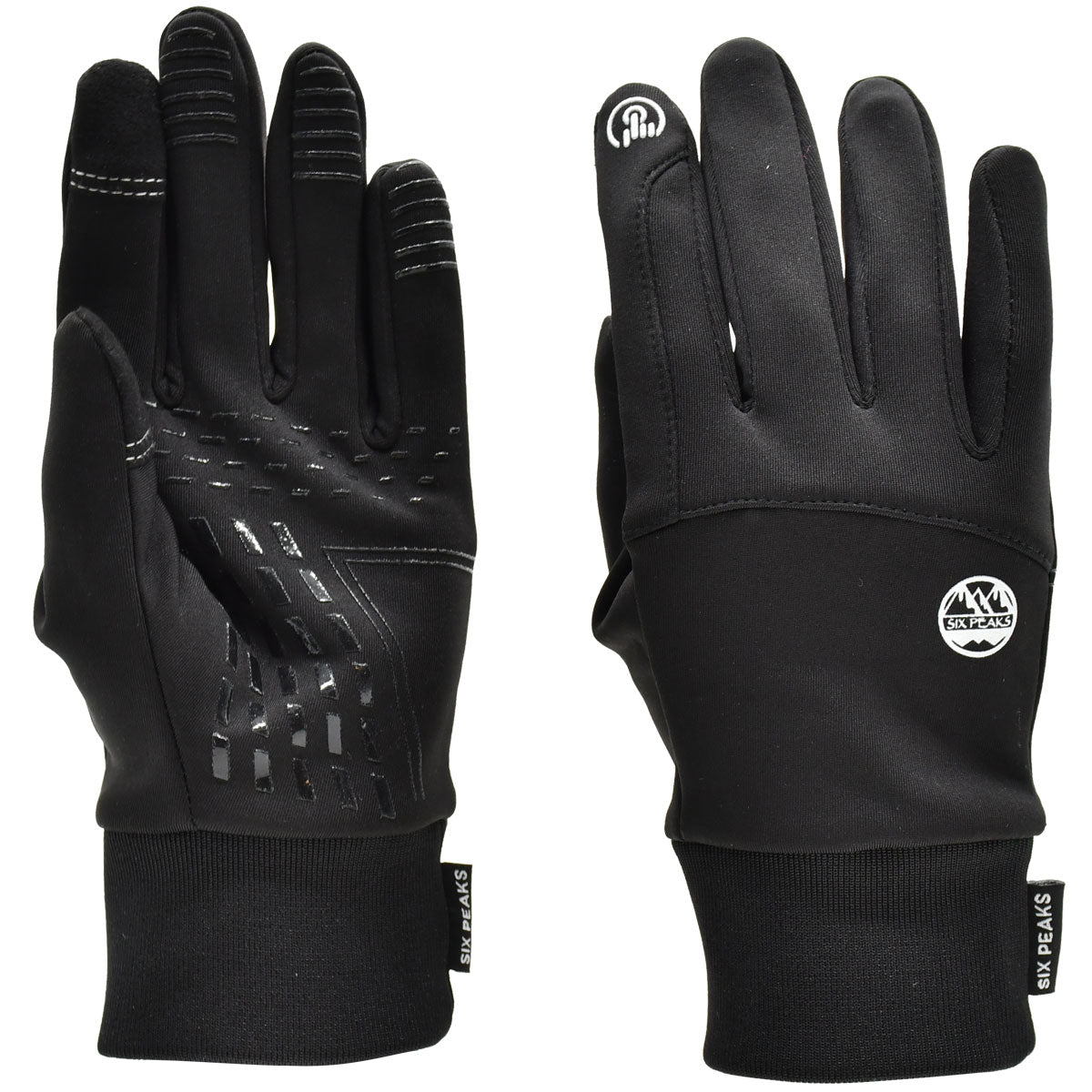 Six Peaks Winter Thermal Gloves - Adult - Black
