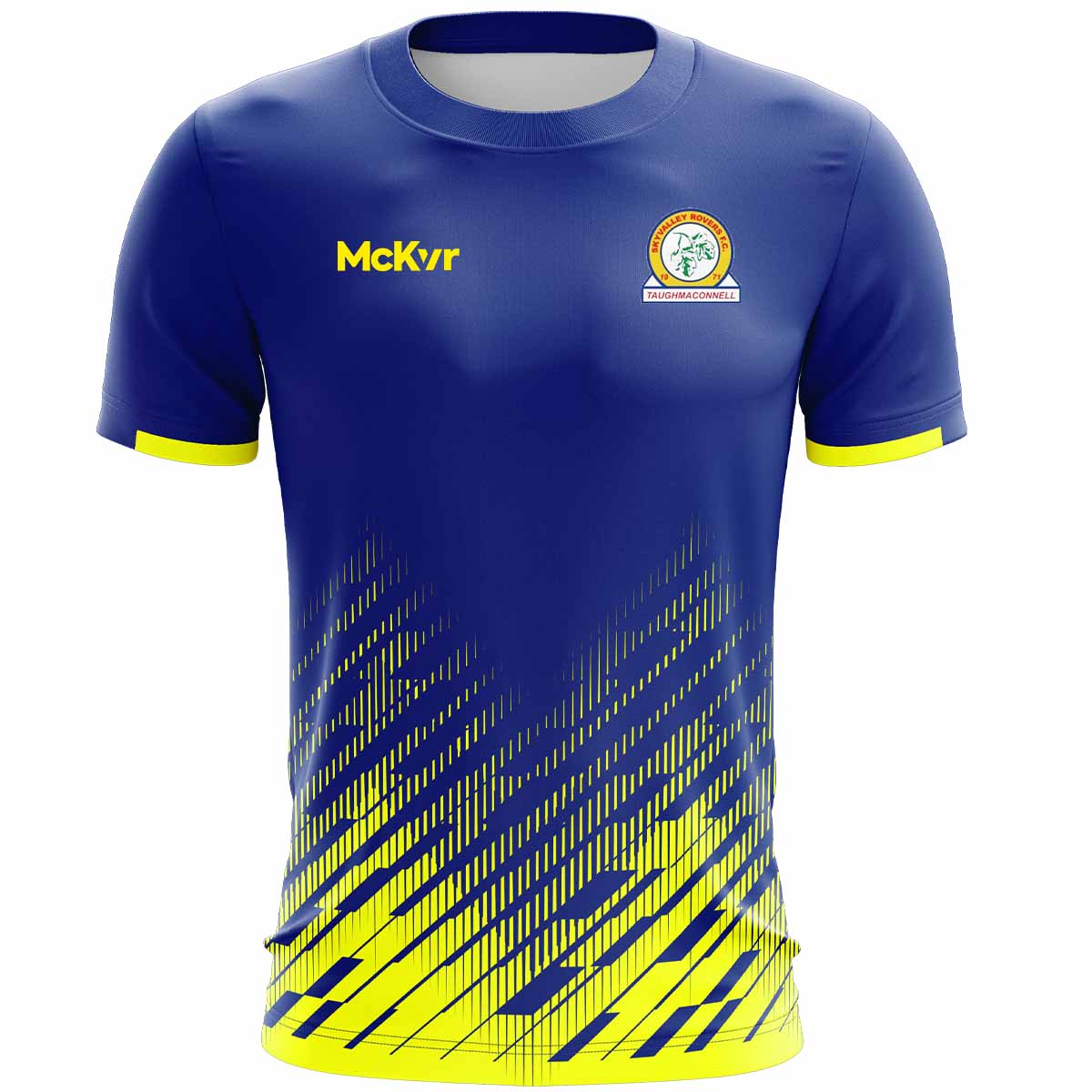 McKvr Skyvalley Rovers FC Training Jersey - Youth - Royal/Yellow ...
