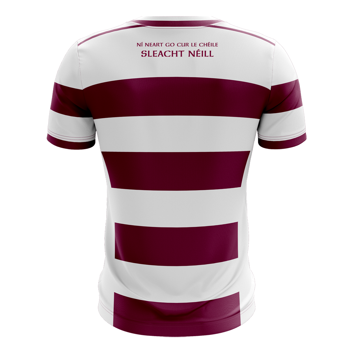 McKvr Slaughtneil Hurling Playing Jersey - Youth - Maroon/White