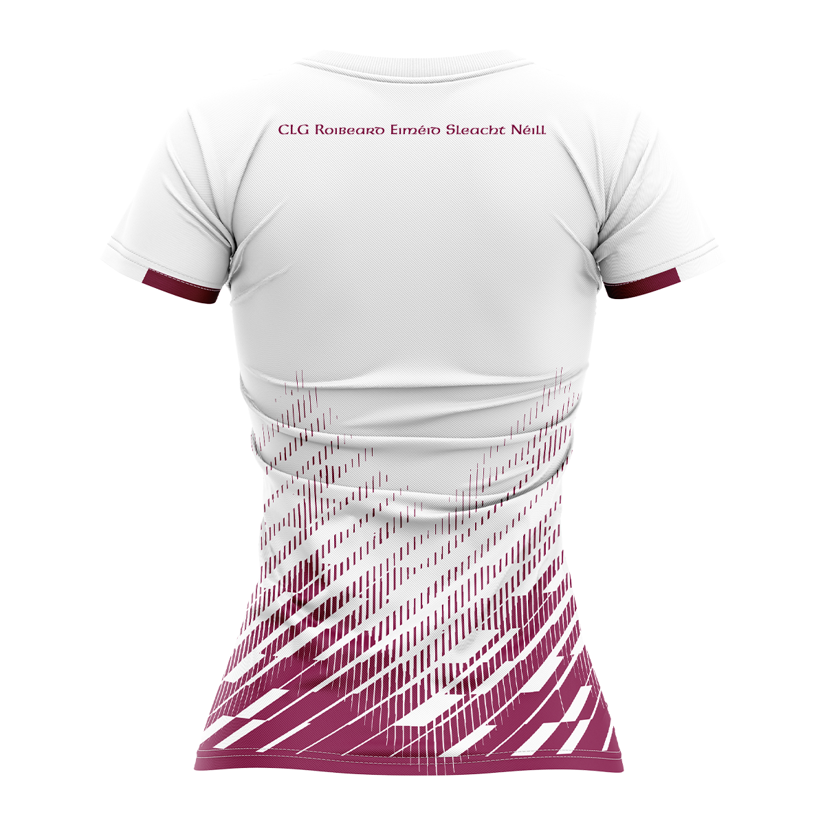 Mc Keever Slaughtneil GAC Training Jersey - Womens - White/Maroon