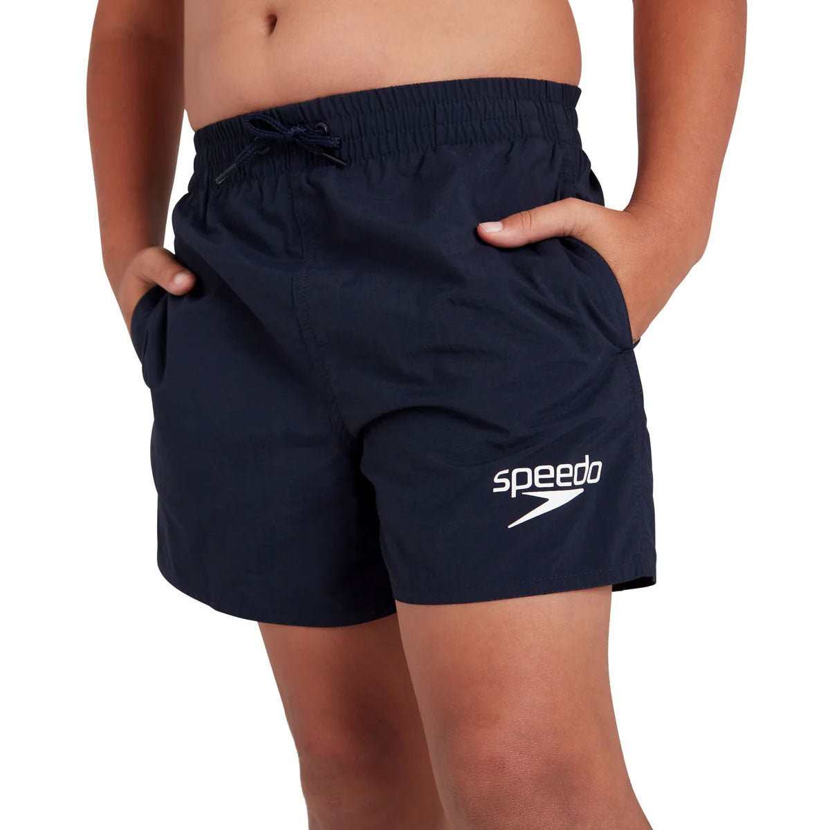Speedo Essential 13 inch Leisure Watershort Swim Shorts - Boys - Navy