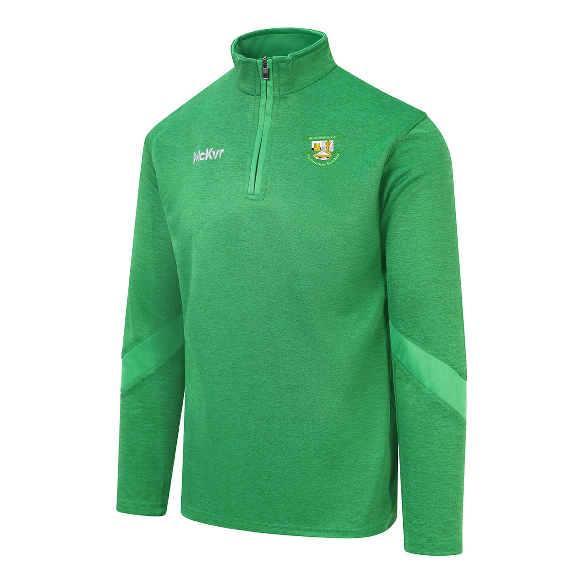 Mc Keever St Fechins Core 22 1/4 Zip Top - Adult - Green