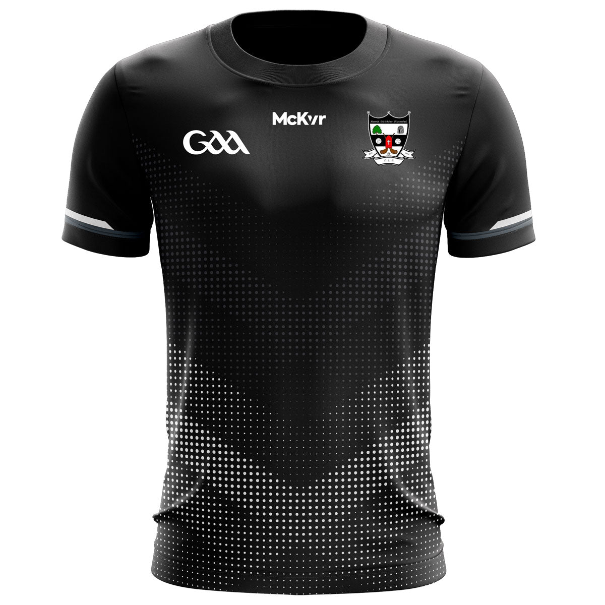 Mc Keever St Oliver Plunketts Cork GAA Training Jersey 2 - Adult - Black/Grey Player Fit