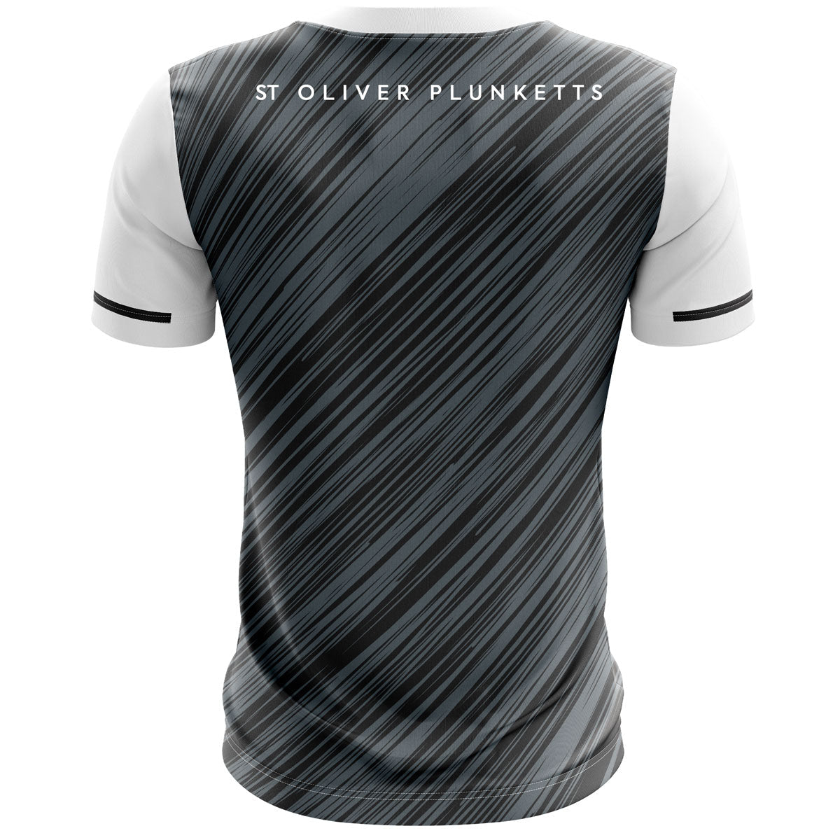 Mc Keever St Oliver Plunketts Cork GAA Training Jersey 3 - Adult - Grey/Black Player Fit