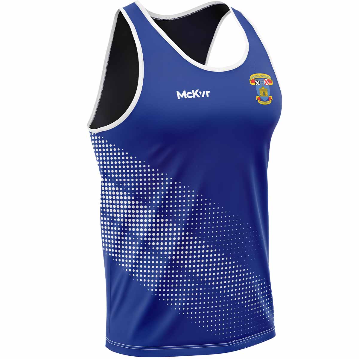 Mc Keever St Vincents GAA Striped Vest - Youth - Blue