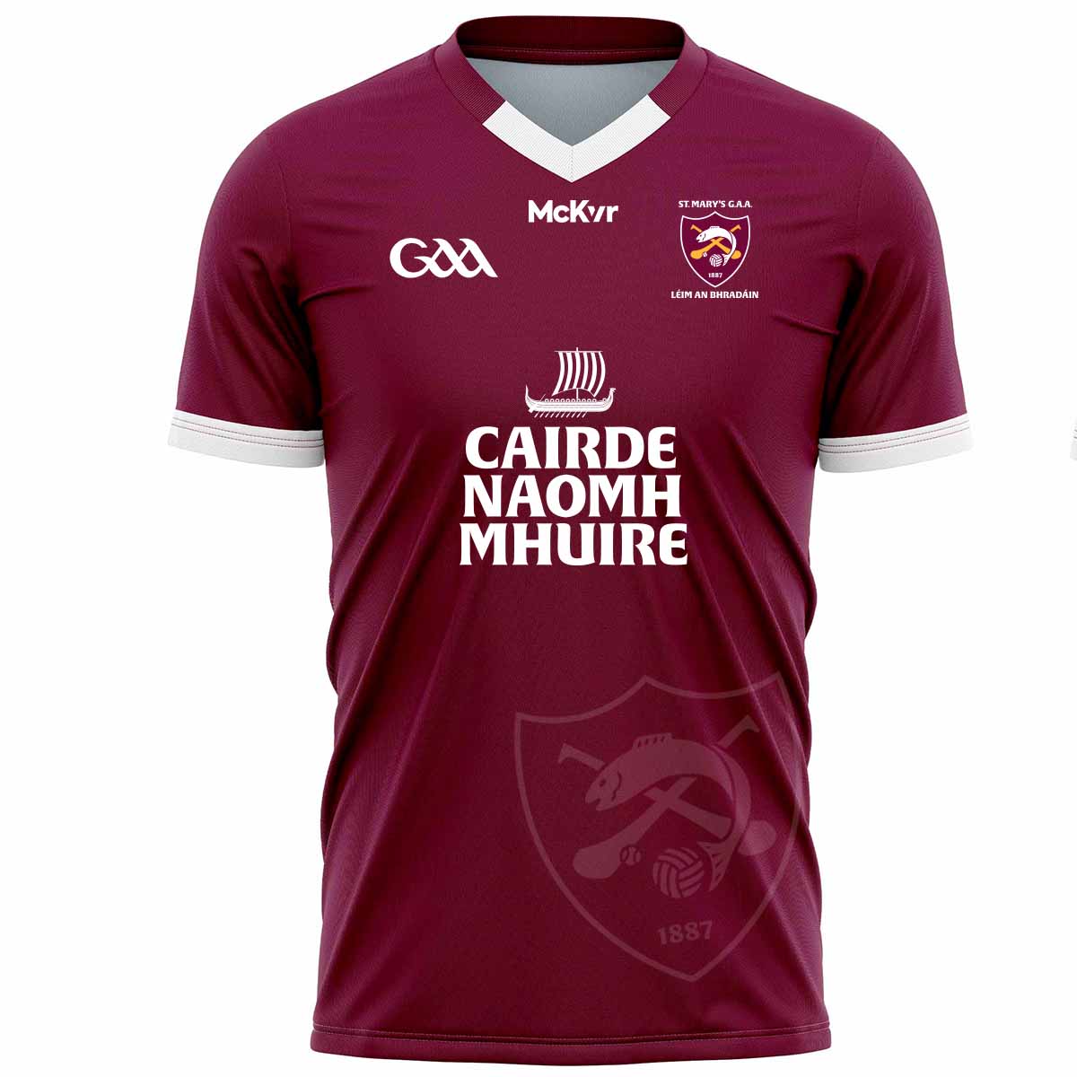 Mc Keever St Marys GAA Leixlip Playing Jersey - Adult - Maroon Player Fit