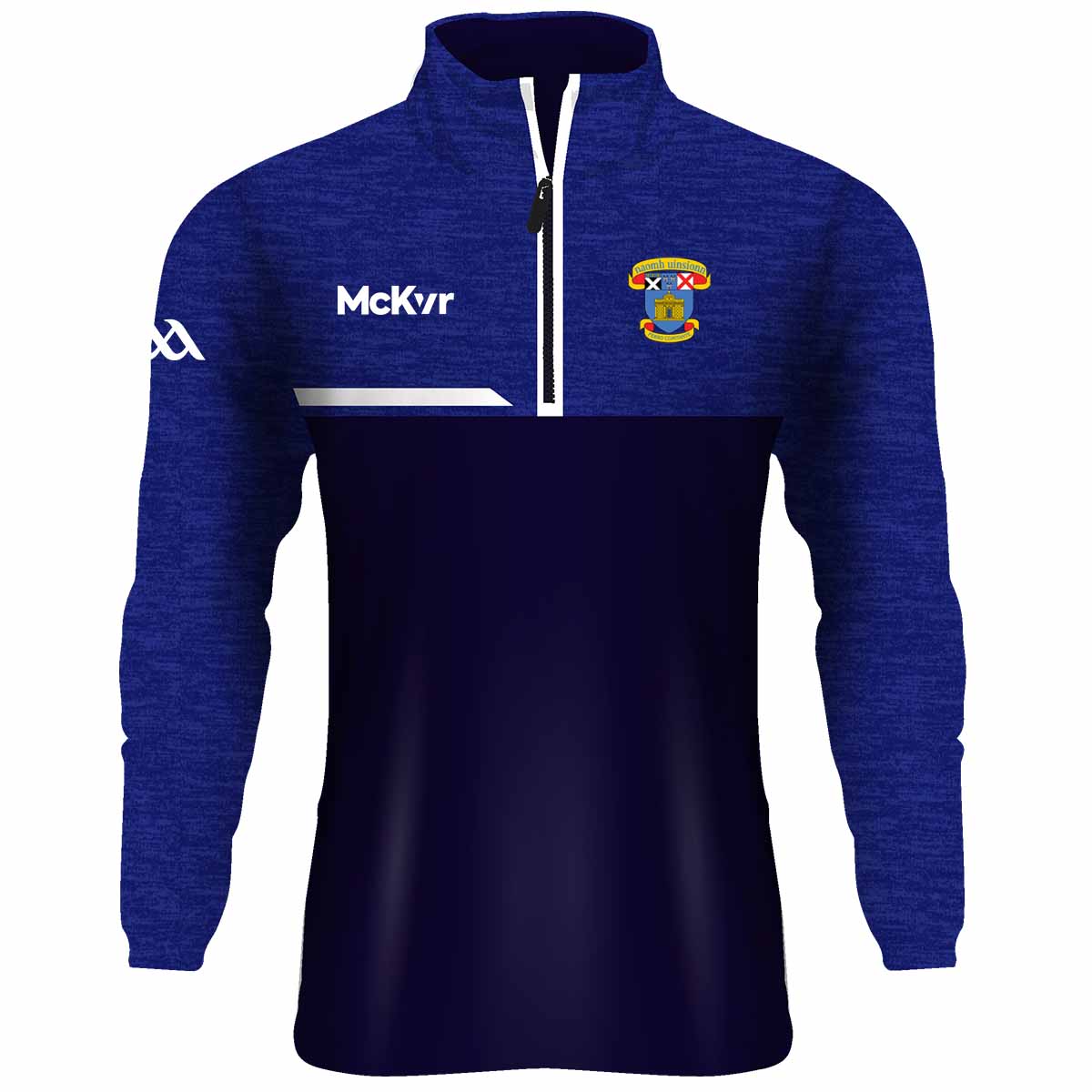 Mc Keever St Vincents GAA 1/4 Zip Top - Adult - Navy/Royal