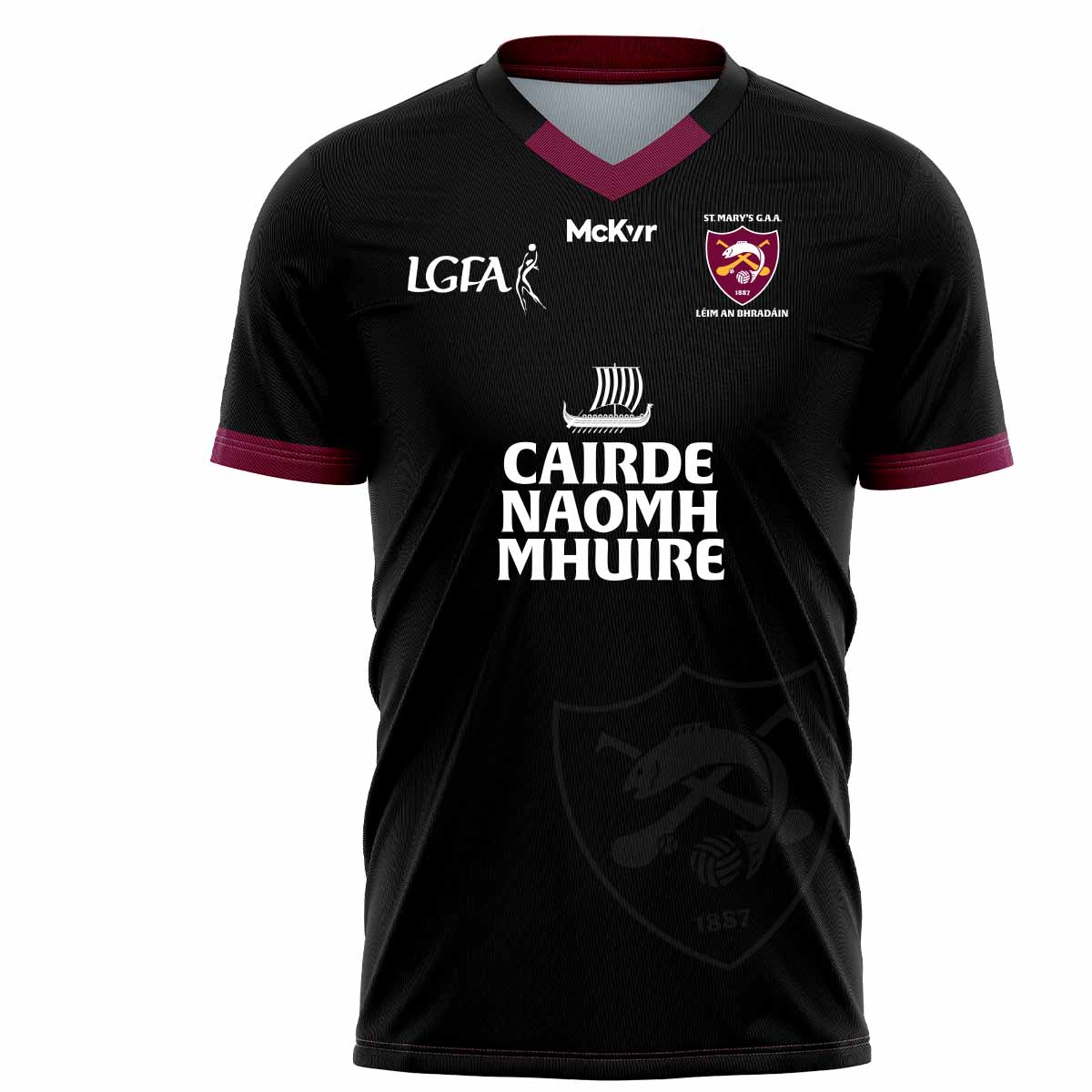 Mc Keever St Marys LGFA Leixlip Goalkeeper Jersey - Youth - Black