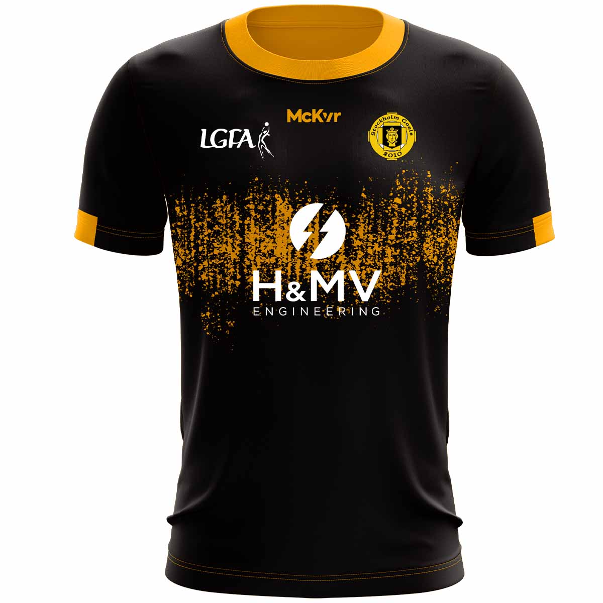Mc Keever Stockholm Gaels LGFA Playing Jersey - Youth - Black