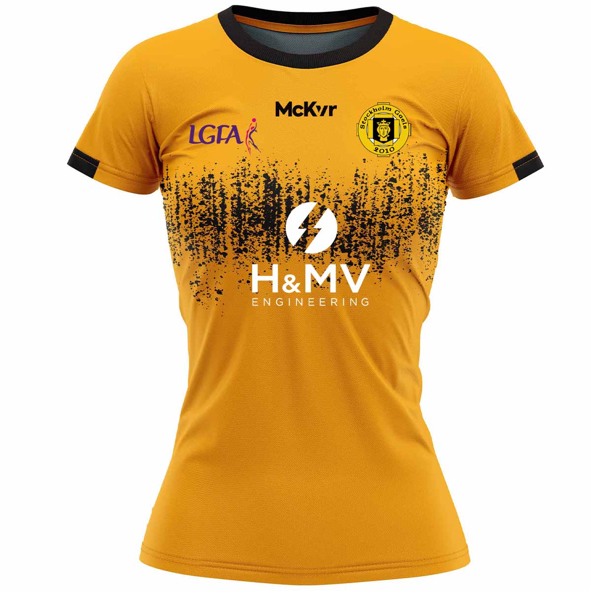 Mc Keever Stockholm Gaels LGFA Goalkeeper Jersey - Womens - Amber