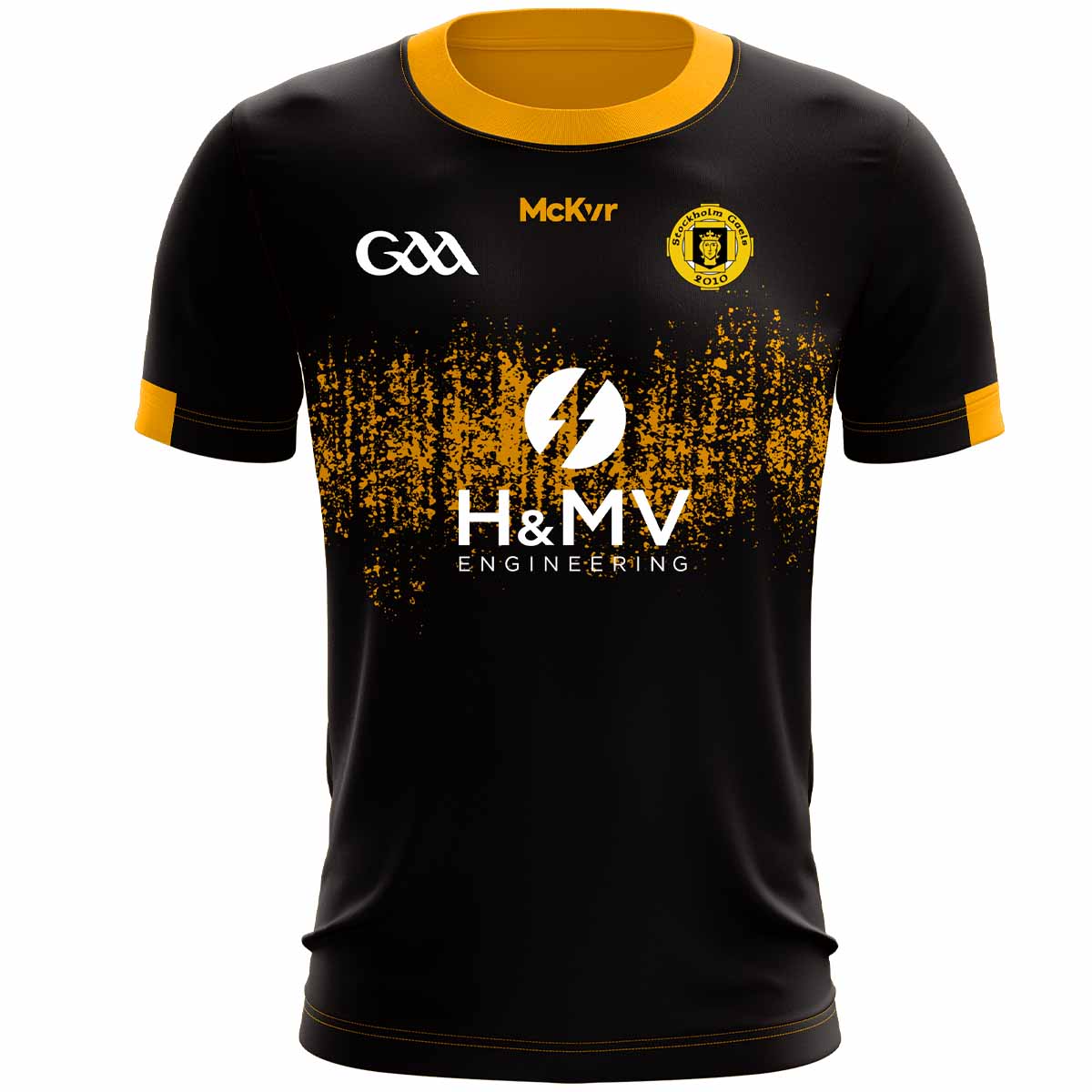 Mc Keever Stockholm Gaels GAA Playing Jersey - Youth - Black