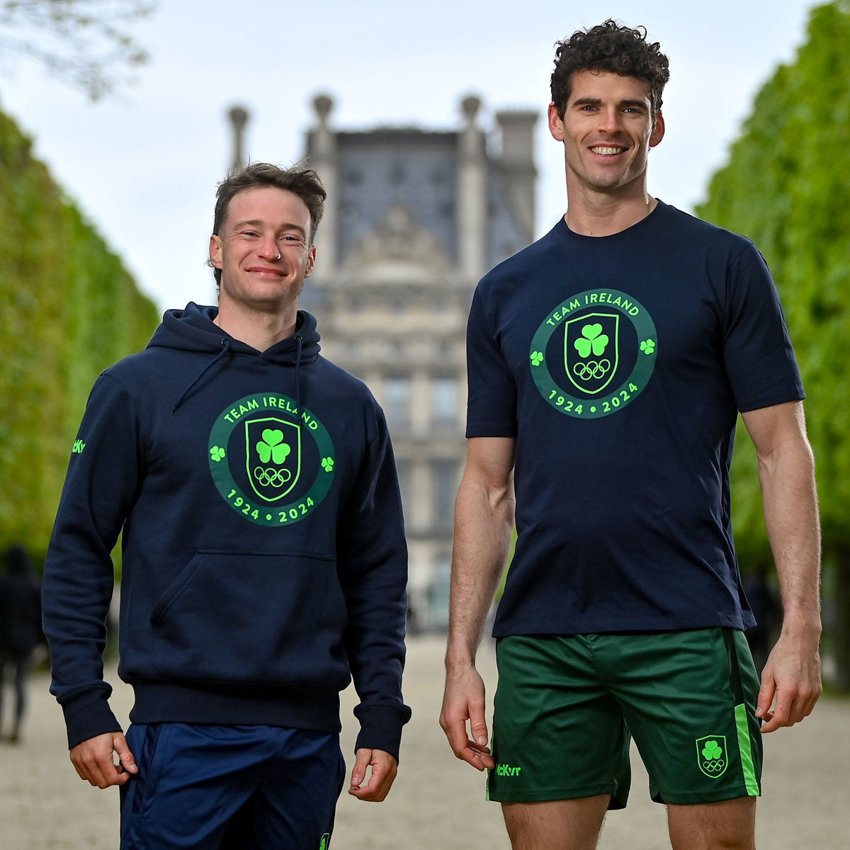 Mc Keever Team Ireland Big Logo Hoodie - Youth - Navy