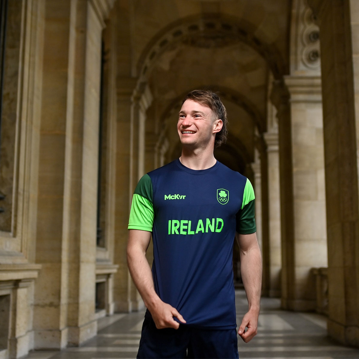 Mc Keever Team Ireland Lightweight Tee - Youth - Navy