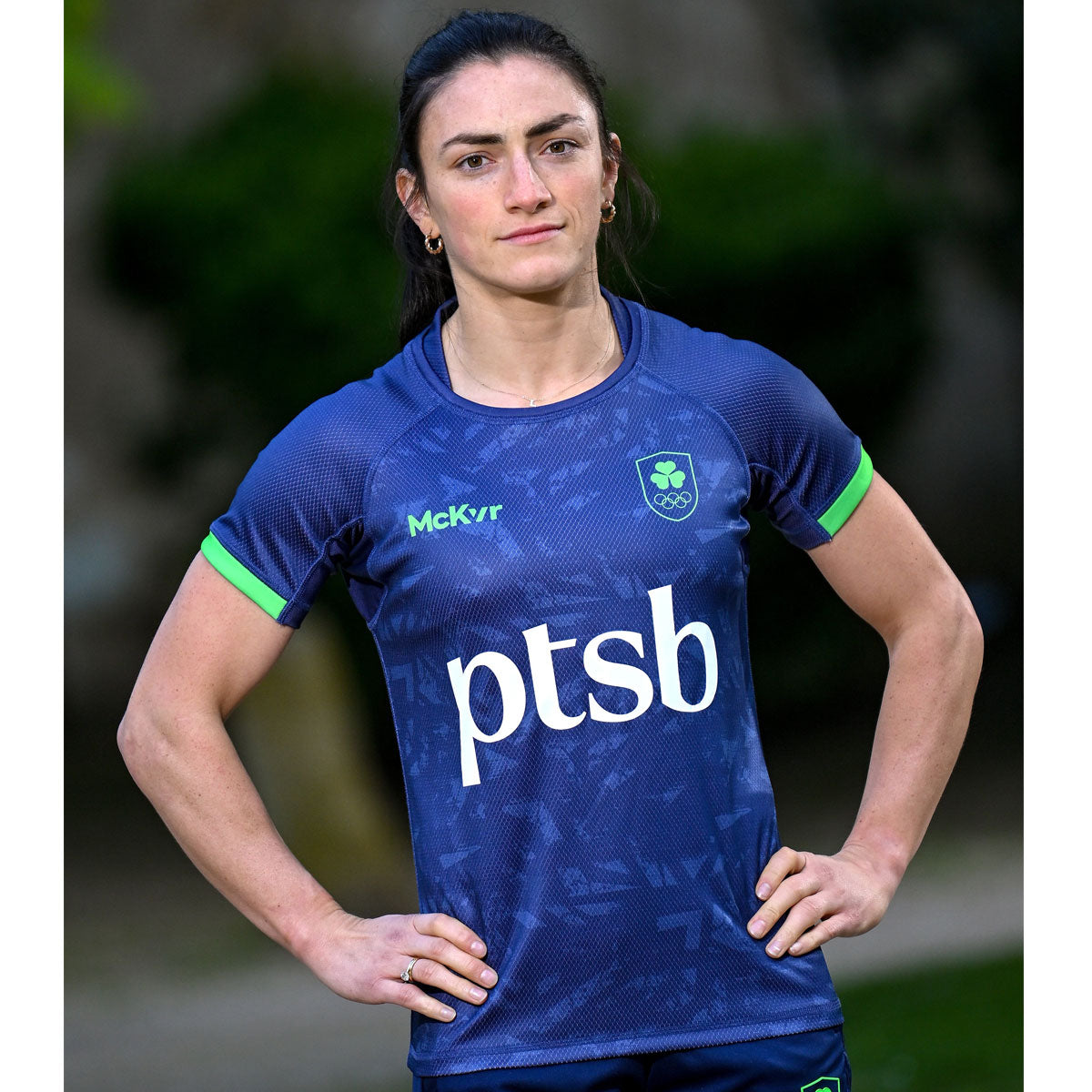 Green Ireland Training Jersey Mc Keever Team Ireland Training