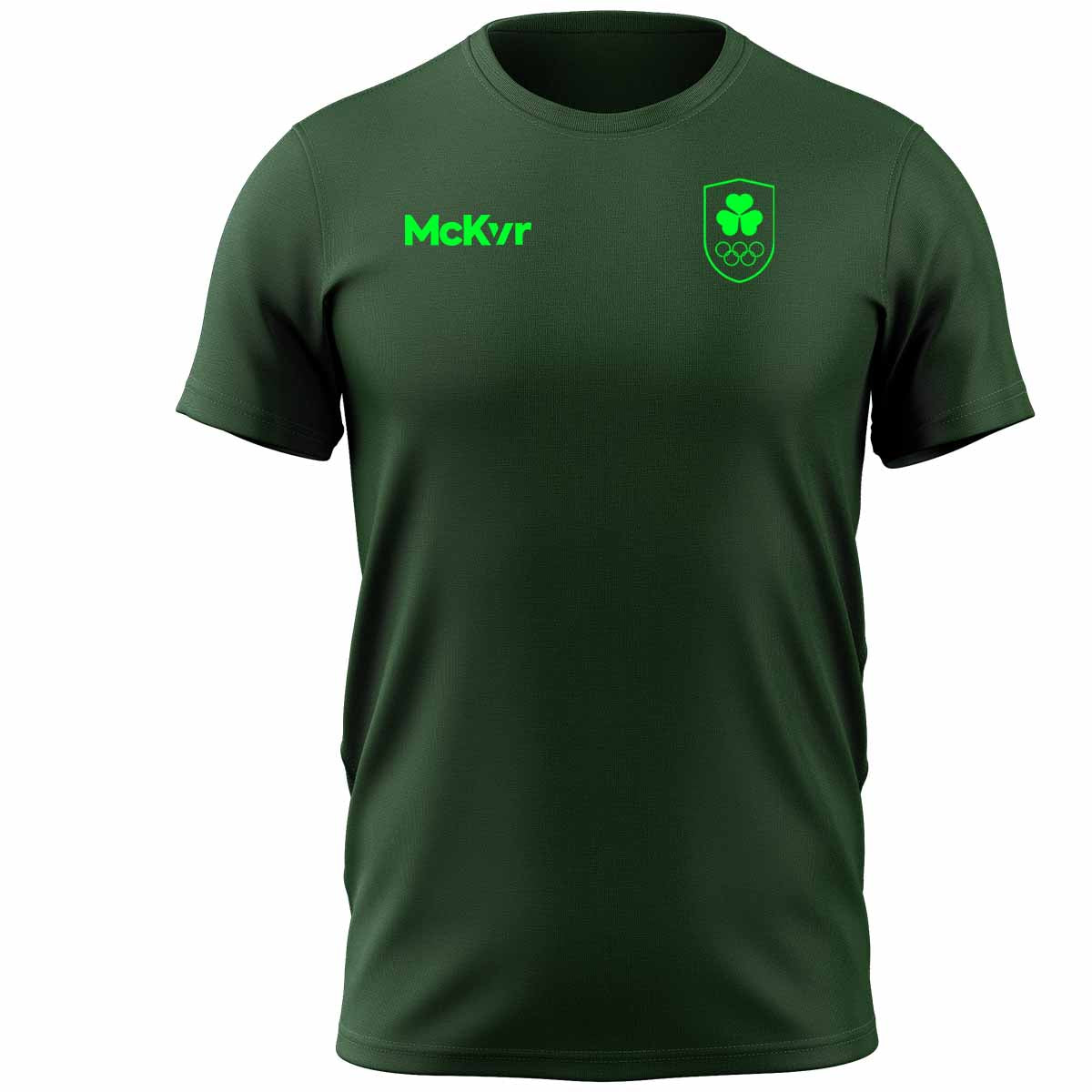 Mc Keever Team Ireland Tee - Youth - Bottle Green