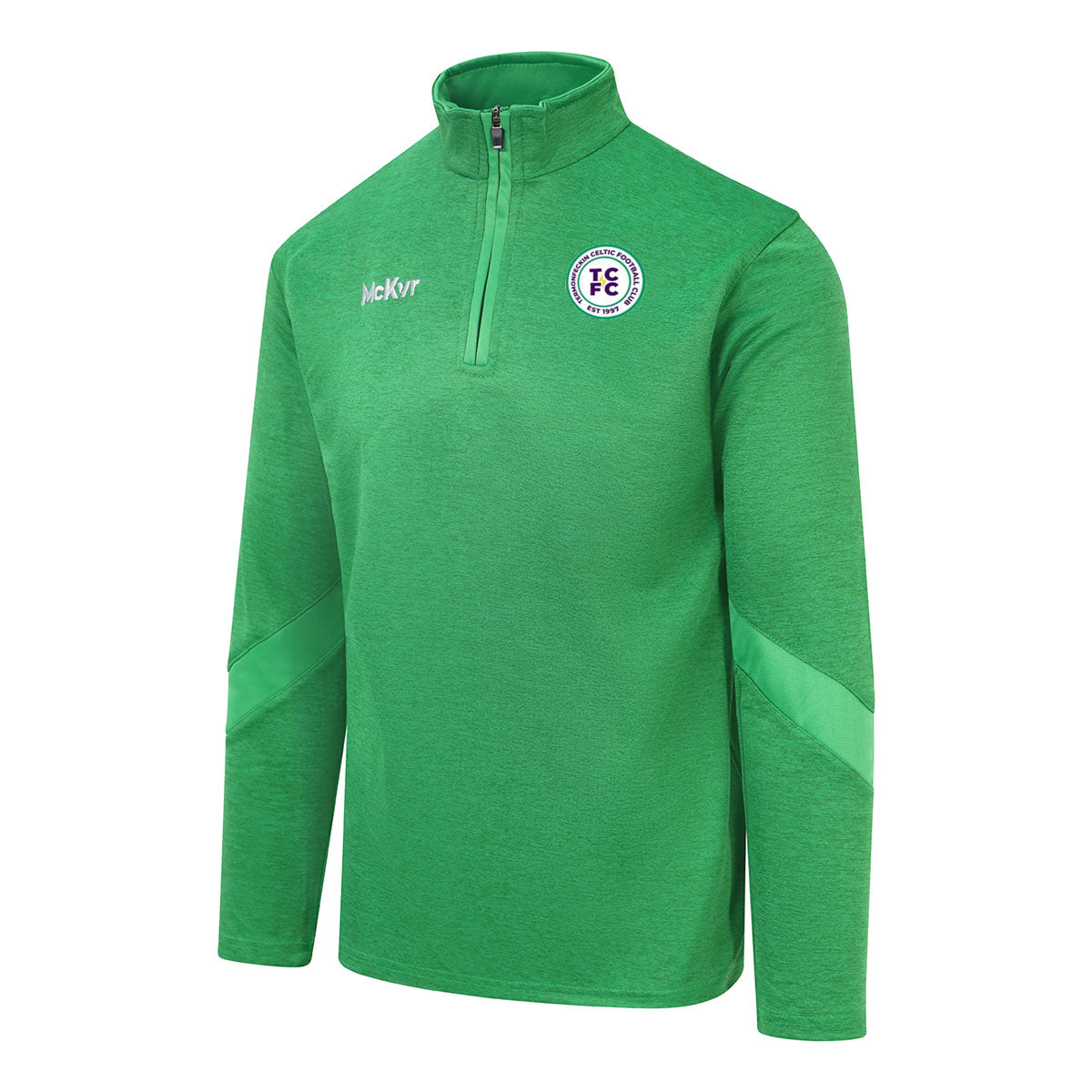 McKvr Termonfeckin Celtic FC Core 22 1/4 Zip Top - Youth - Green
