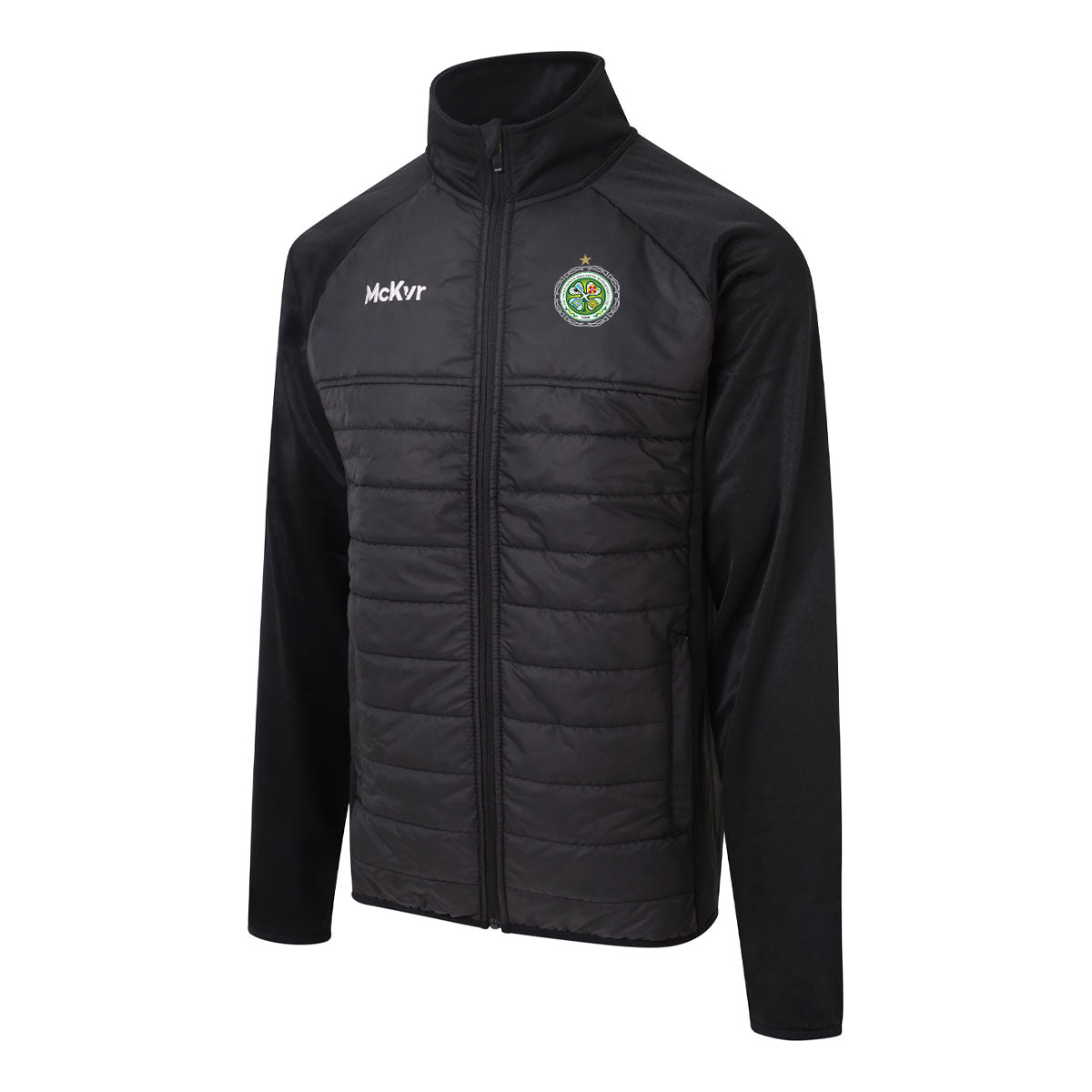 Mc Keever The Association of Irish Celtic Supporters Clubs Core 22 Hybrid Jacket - Youth - Black