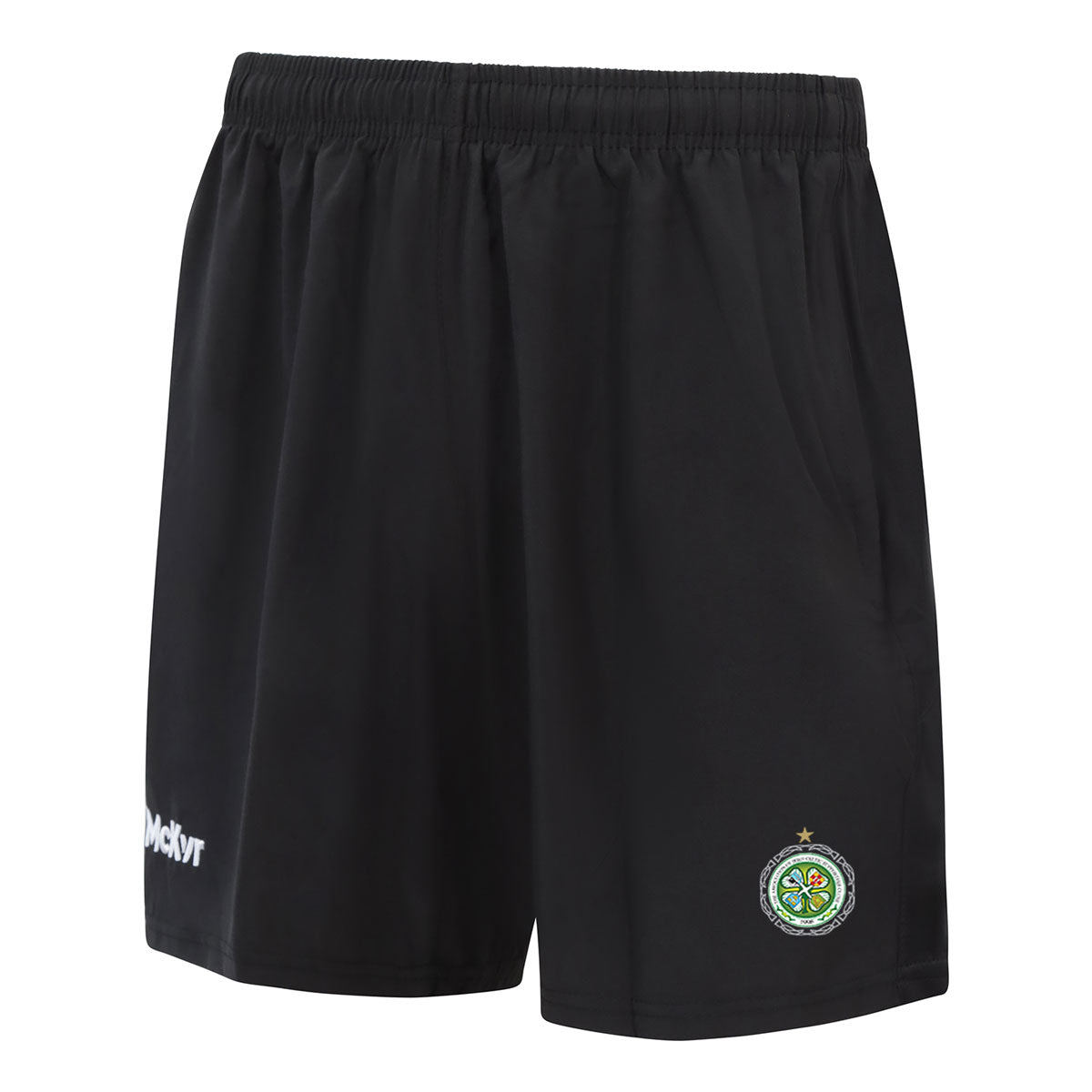 Mc Keever The Association of Irish Celtic Supporters Clubs Core 22 Leisure Shorts - Adult - Black