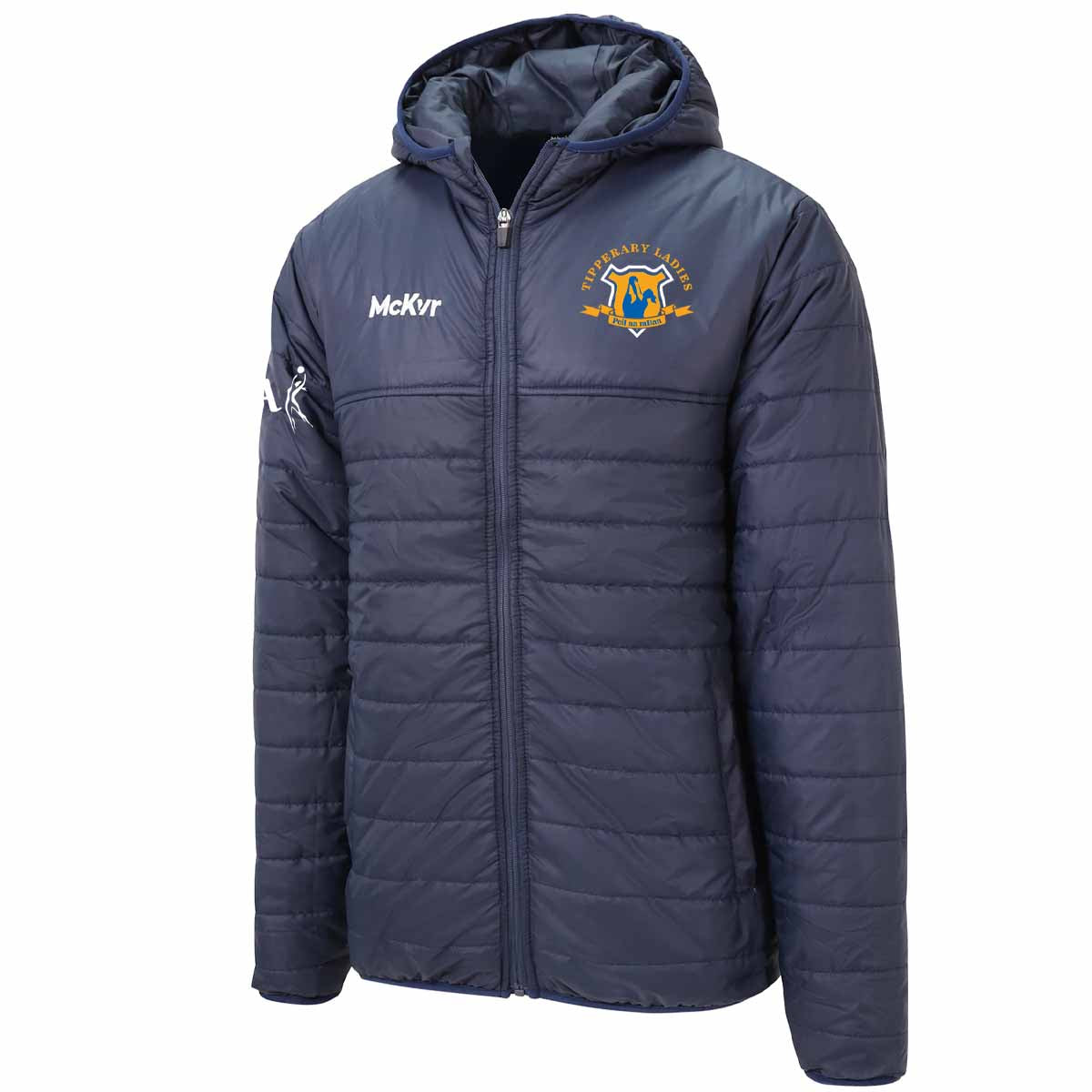 Mc Keever Tipperary Ladies LGFA Core 22 Puffa Jacket - Youth - Navy