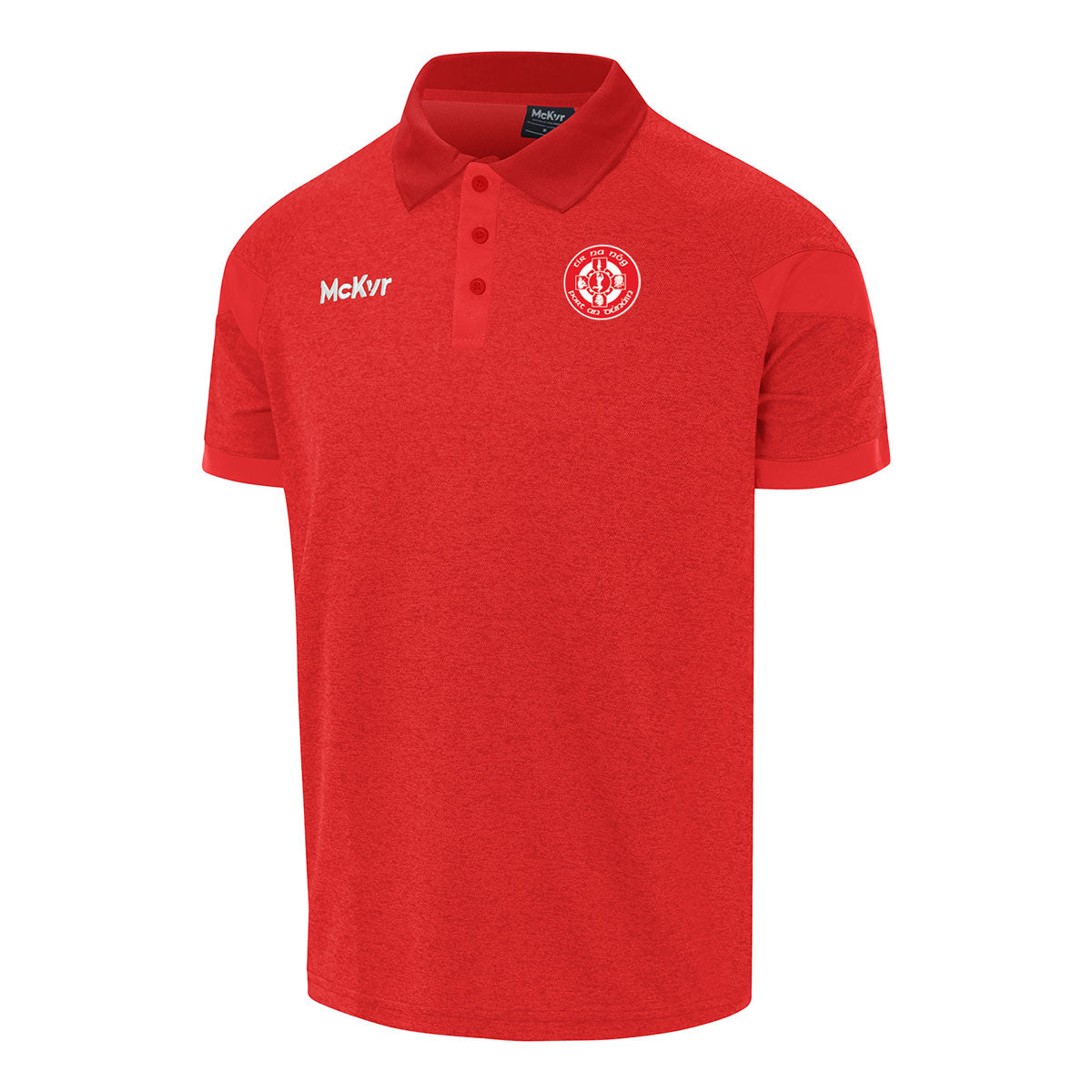 Mc Keever Tir na nOg GAA Core 22 Polo Top - Adult - Red