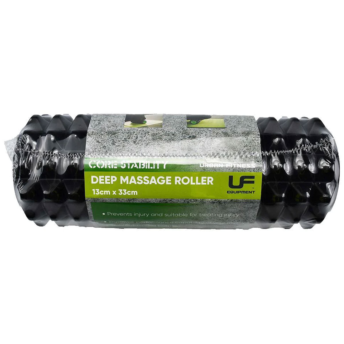 UFE Deep Massage Roller 13cm x 33cm - Black