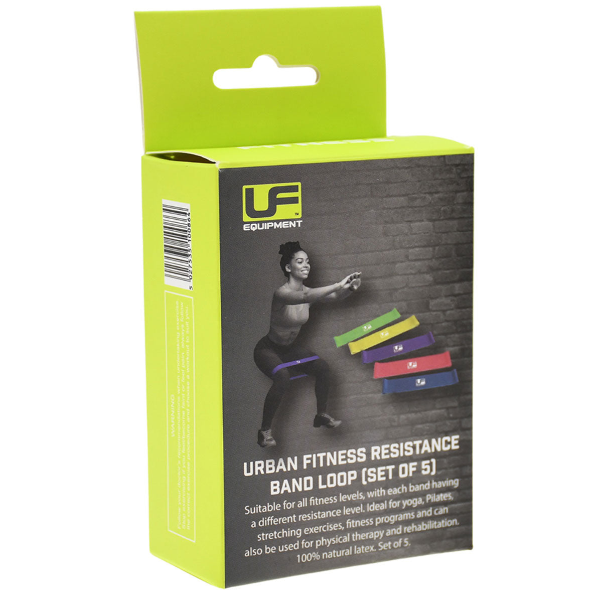 UFE Resistance Band Exercise Loops - Pack of 5 - All Resistances