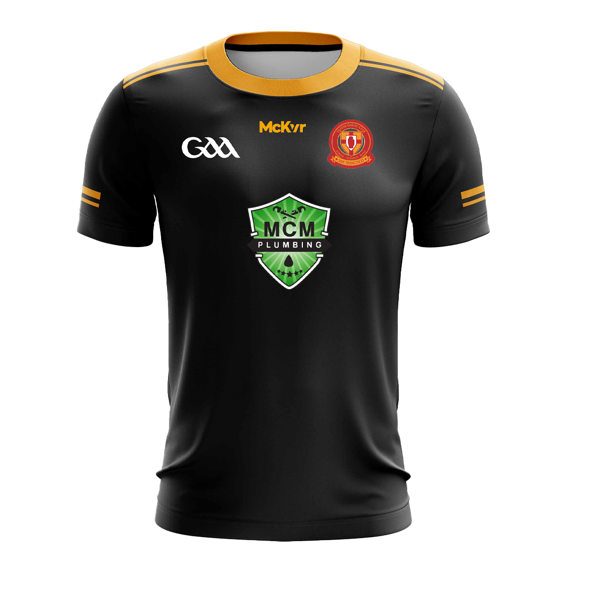 Mc Keever Ulster Club San Francisco Junior Playing Jersey - Adult - Black