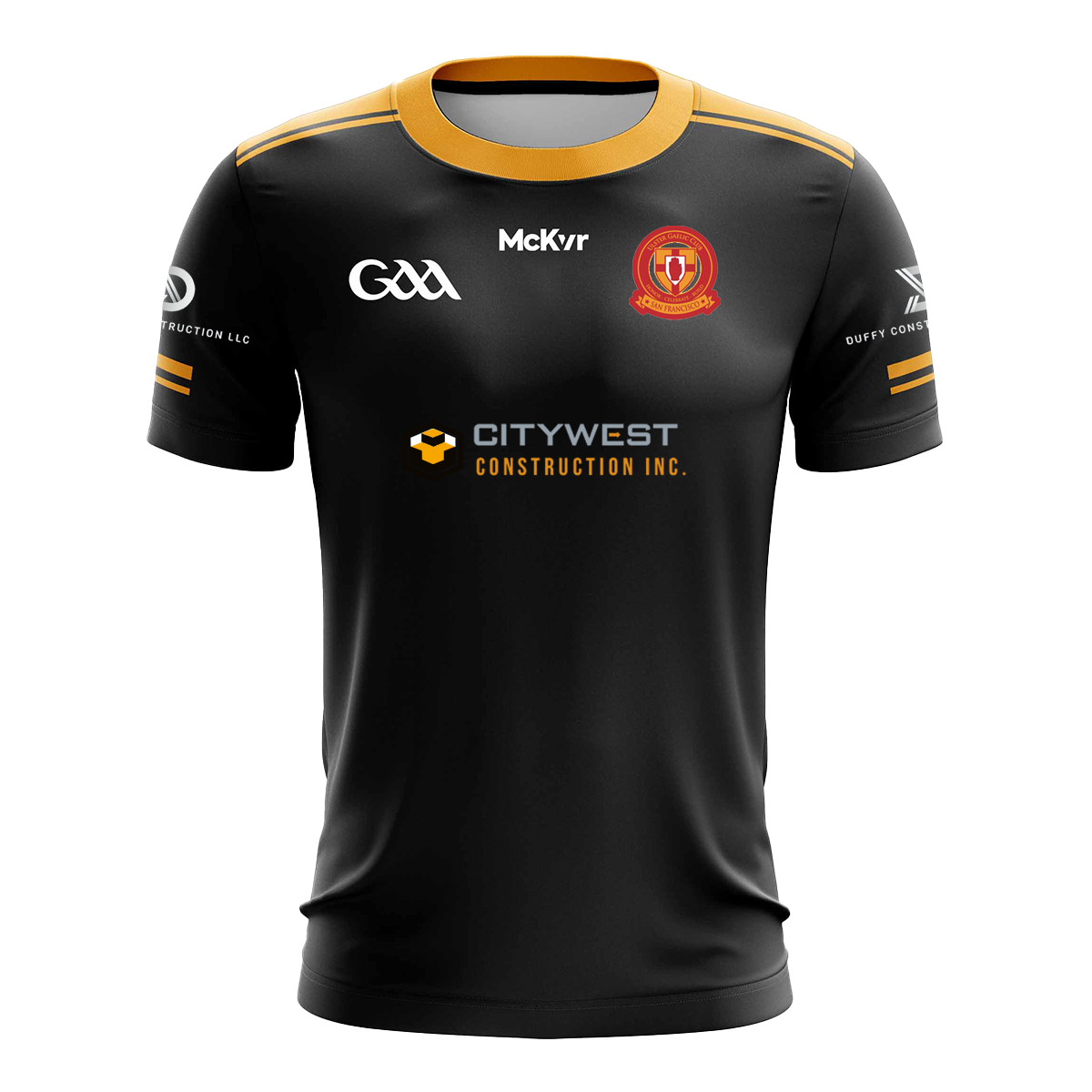 Mc Keever Ulster Club San Francisco Goalkeeper Jersey - Adult - Black