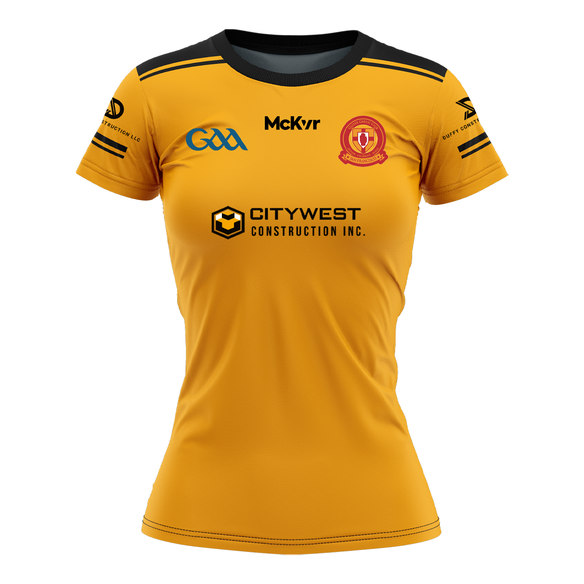 Mc Keever Ulster Club San Francisco Playing Jersey - Womens - Amber