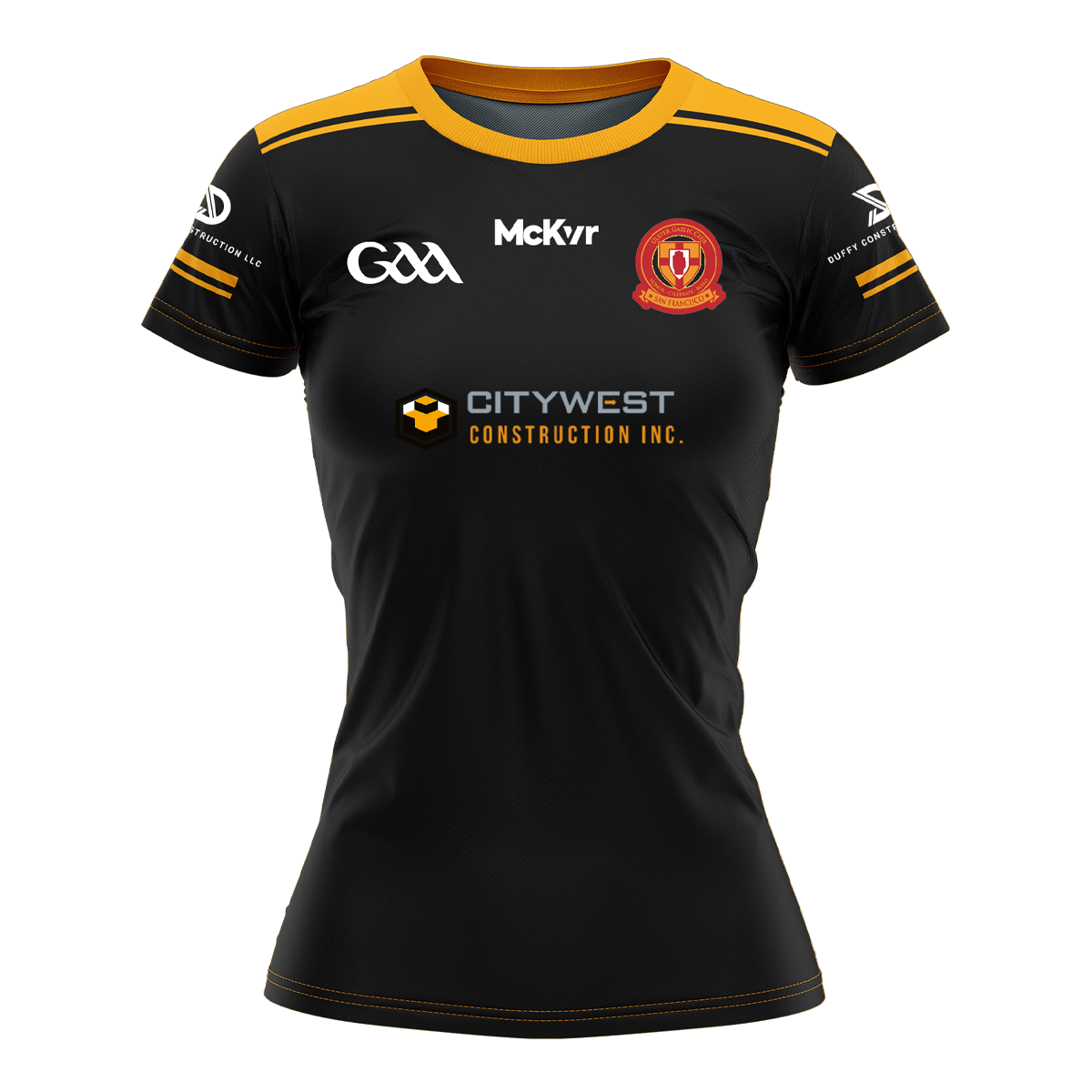 Mc Keever Ulster Club San Francisco Goalkeeper Jersey - Womens - Black